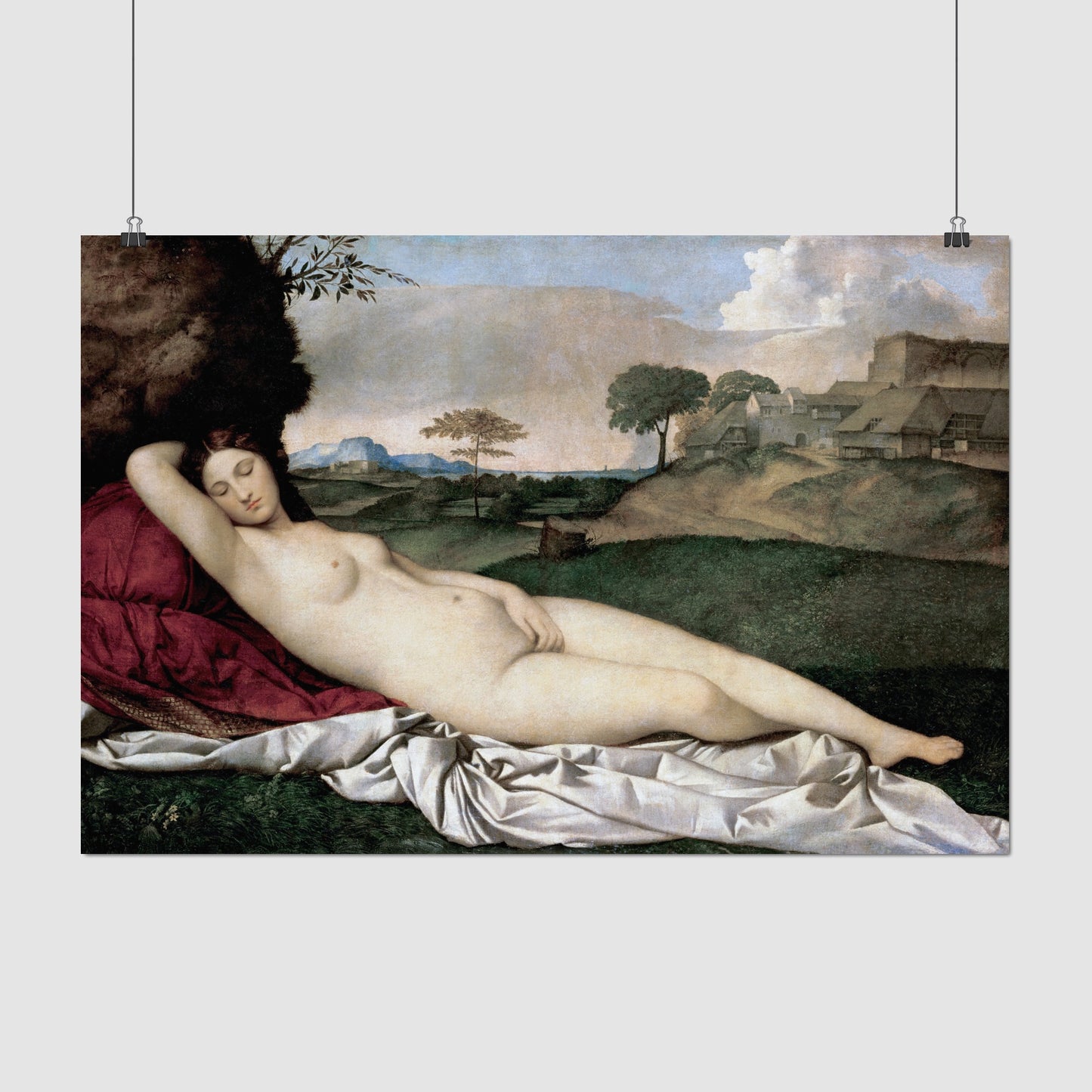 Sleeping Venus – Giorgione, Classic Art Reproduction