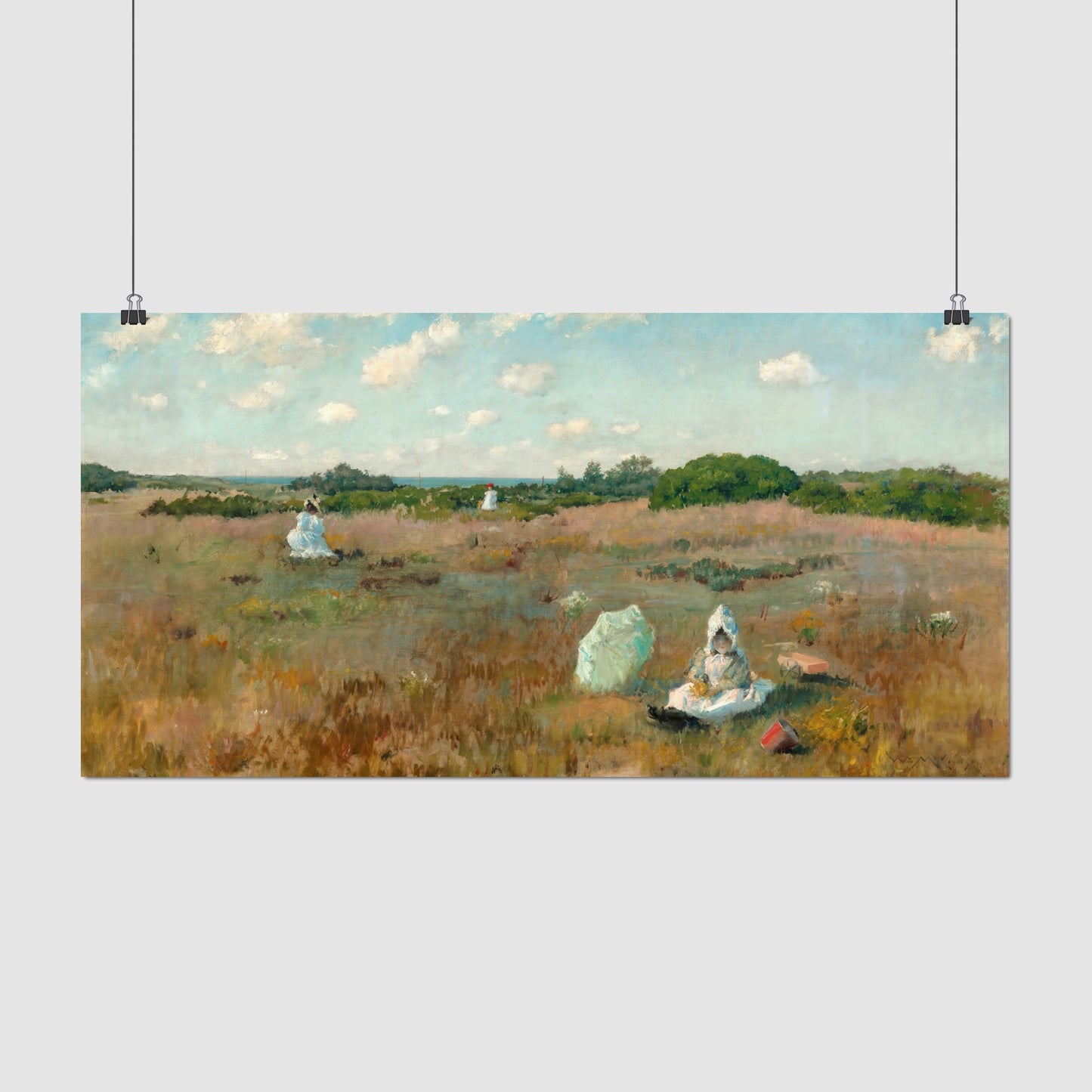 Gathering Autumn Flowers (1894) – William Merritt Chase