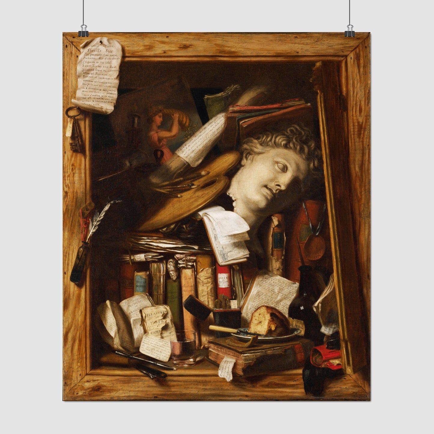 The Vanity of the Artist's Dream (1785–1862) – Charles Bird King - Printed Masterpieces