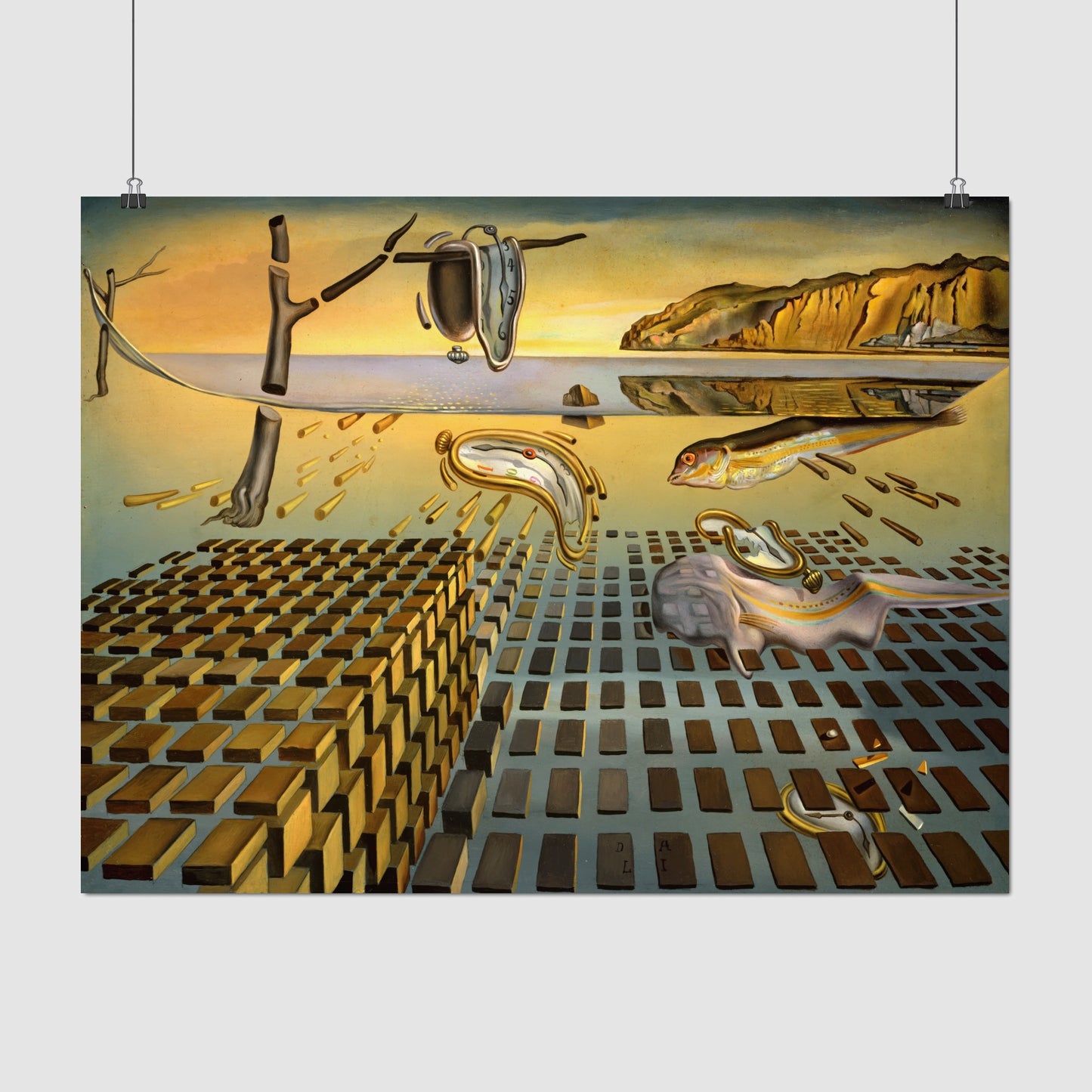 The Disintegration of the Persistence of Memory – Salvador Dalí, Classic Art Reproduction