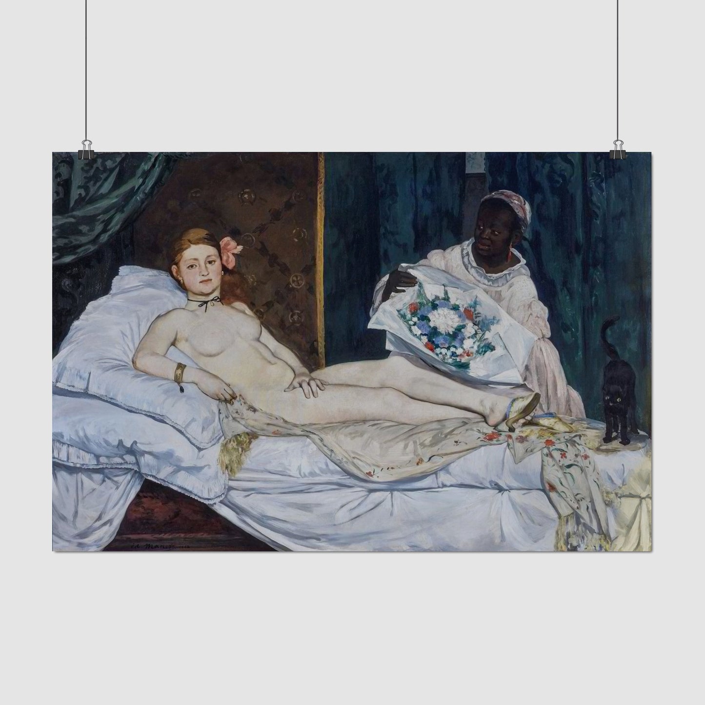 Olympia (1863) – Edouard Manet