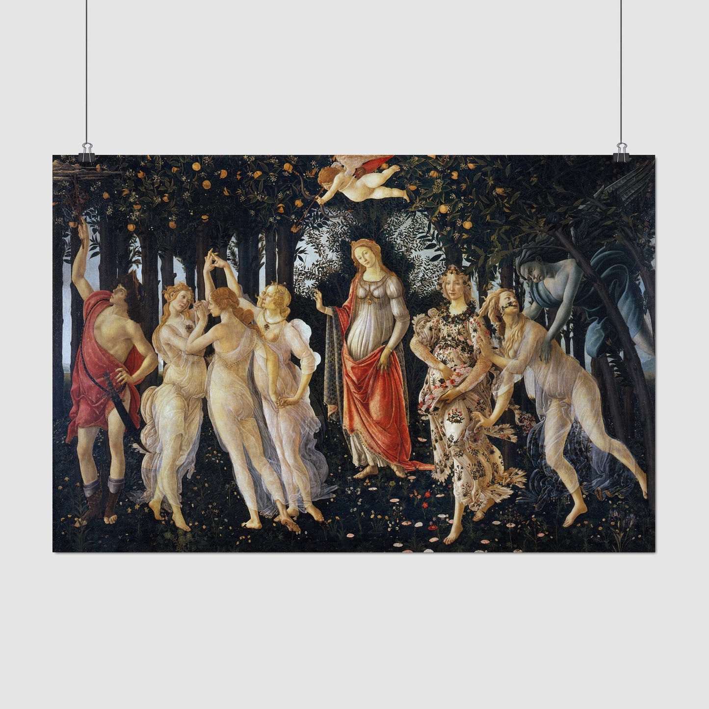 La Primavera (Spring) – Sandro Botticelli, Classic Art Reproduction