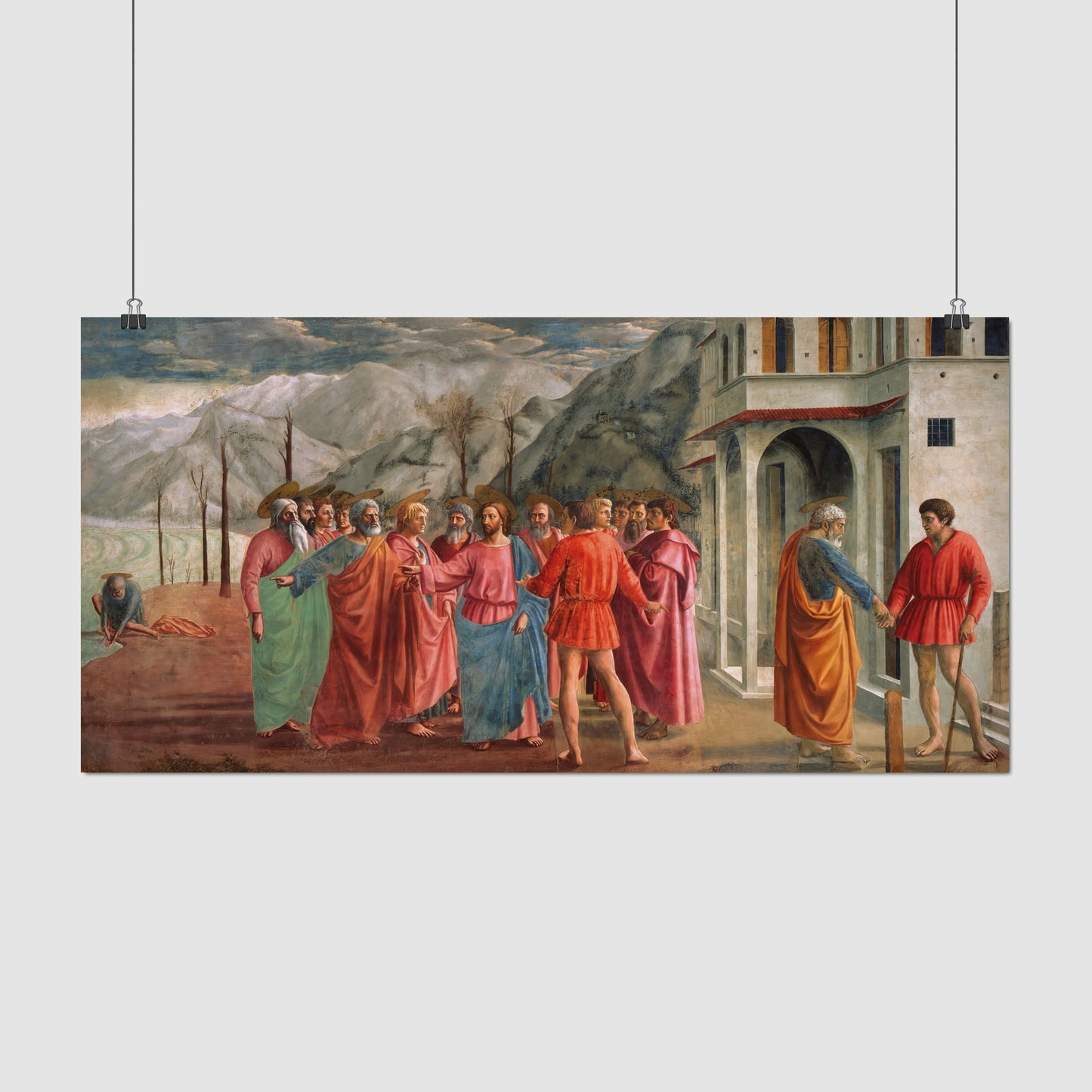 The Tribute Money – Masaccio, Classic Art Reproduction