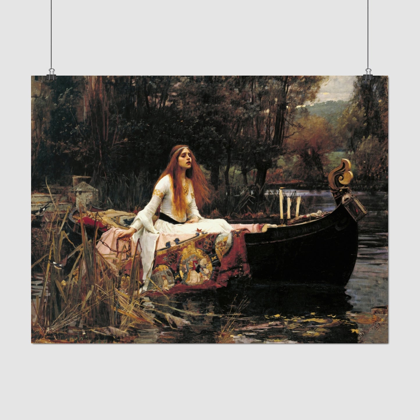 The Lady of Shalott (1888) – John William Waterhouse