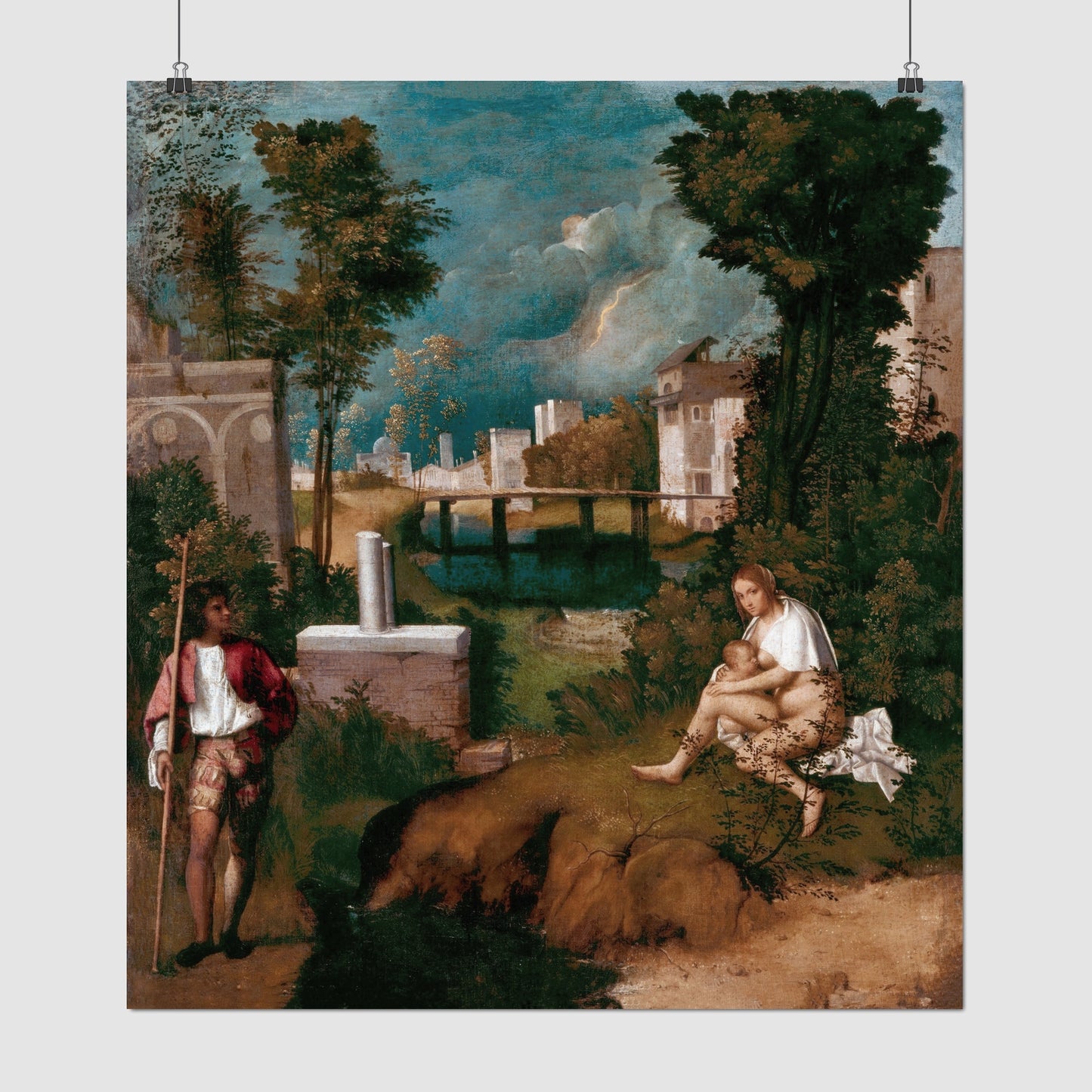 The Tempest (1505) – Giorgione - Printed Masterpieces
