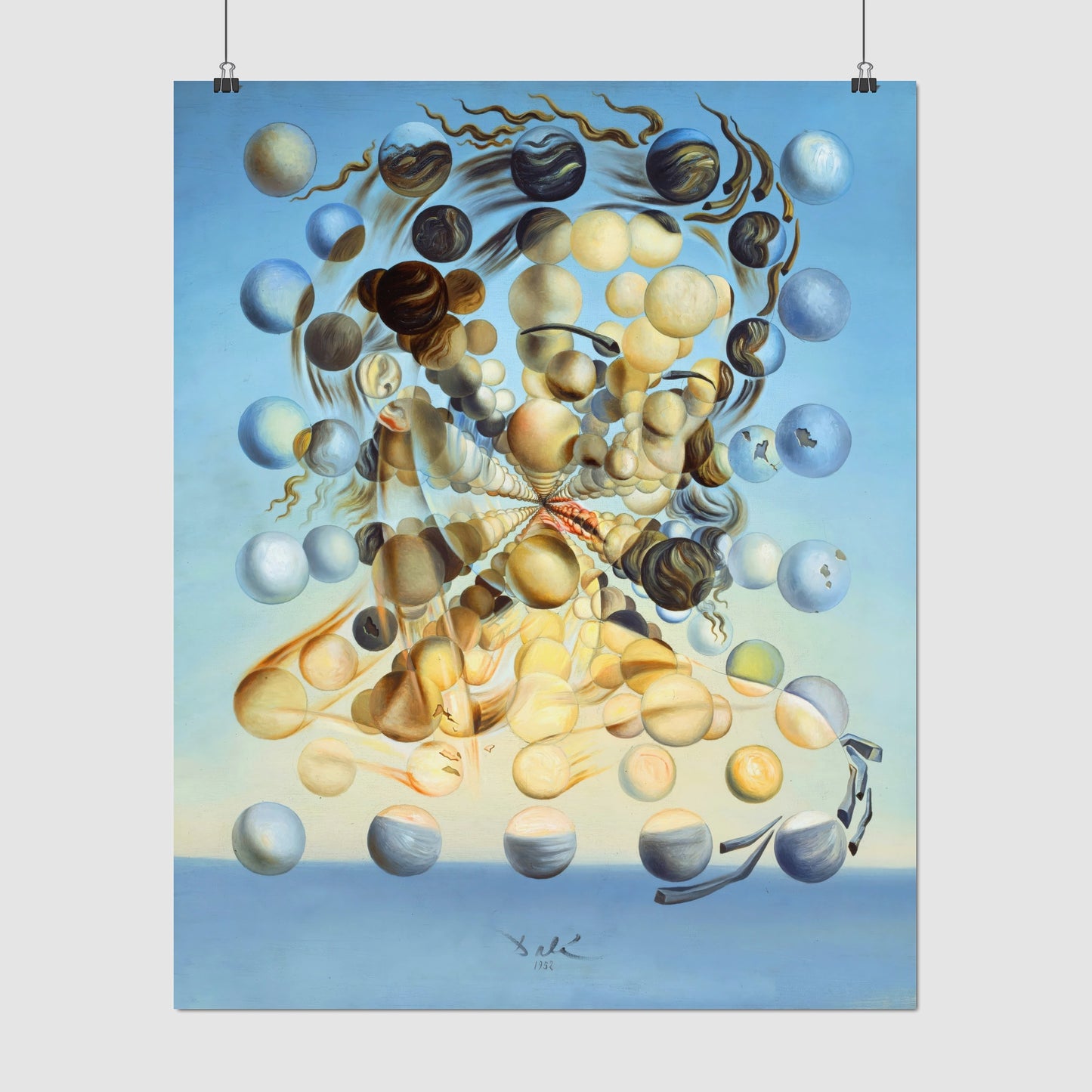 Galatea of the Spheres – Salvador Dalí, Classic Art Reproduction