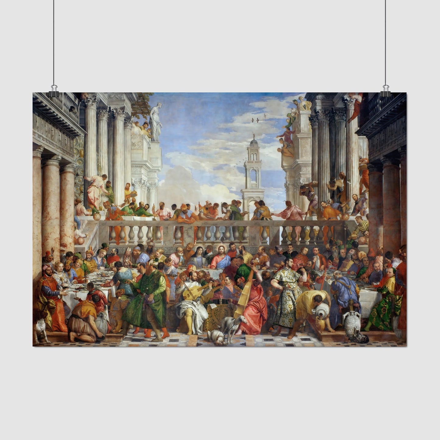 The Wedding at Cana – Paolo Veronese, Classic Art Reproduction