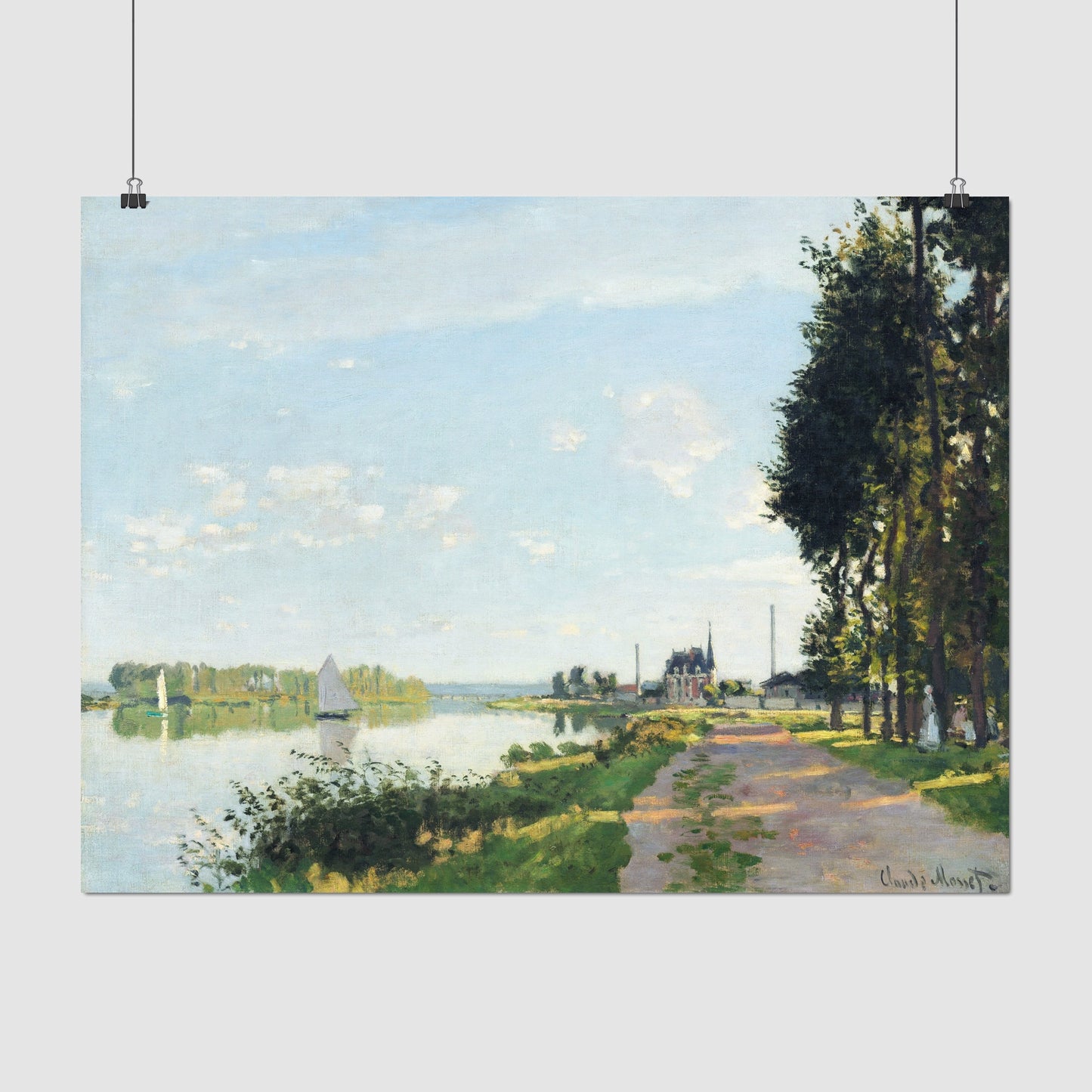 Argenteuil (1872) – Claude Monet - Printed Masterpieces