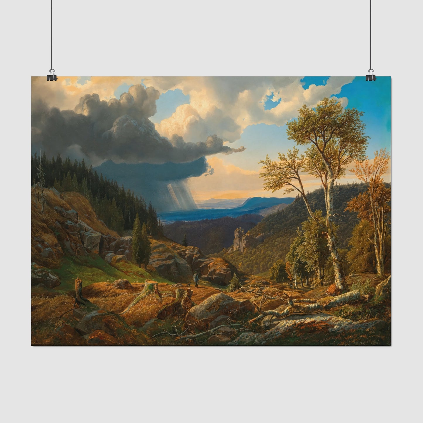 Stormy Weather upcoming (1850) – Anton Liehm