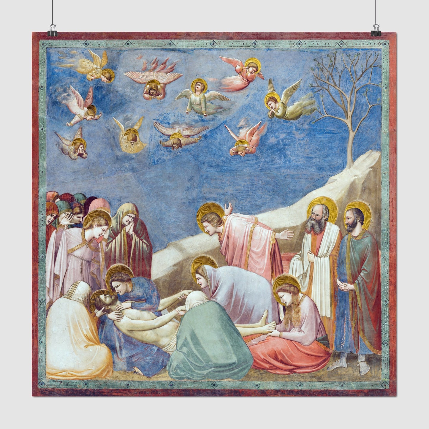The Mourning of Christ (1305) – Giotto di Bondone - Printed Masterpieces