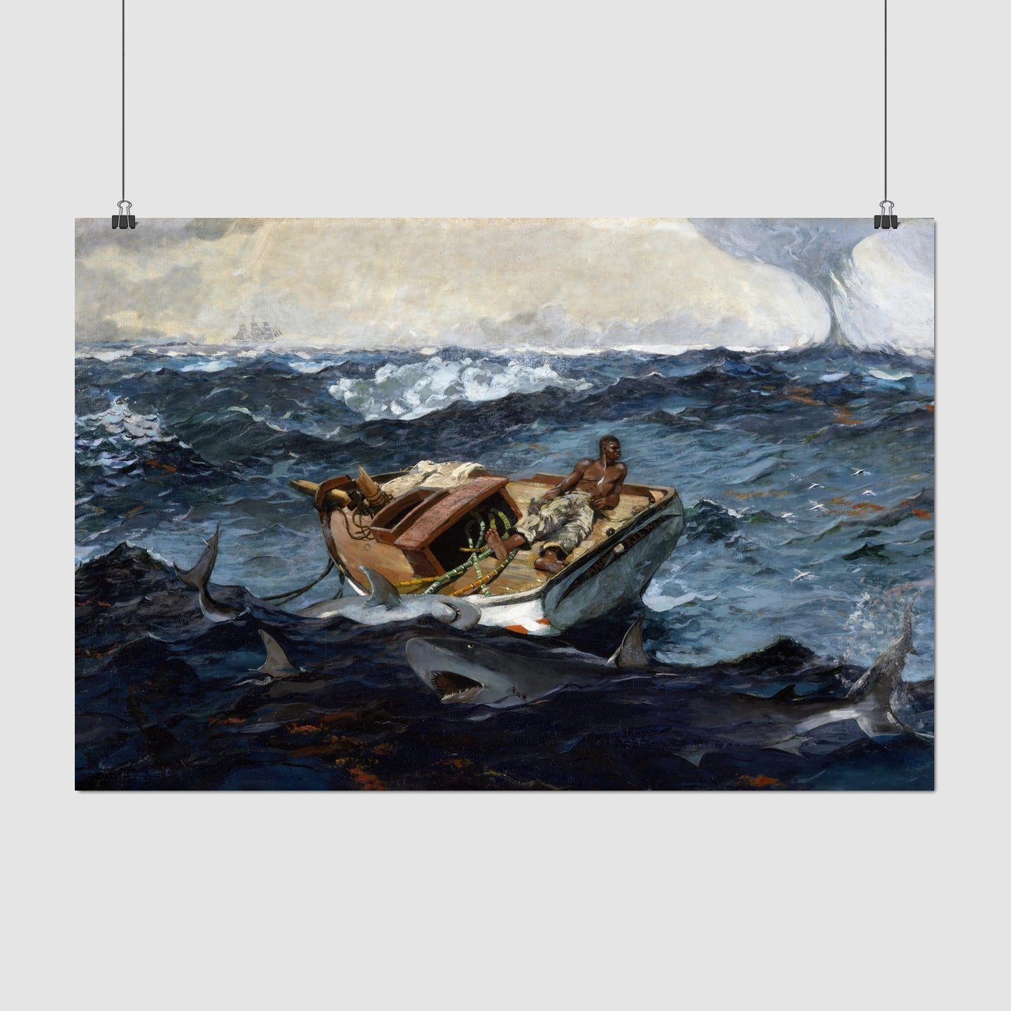 The Gulf Stream (1899) – Winslow Homer - Printed Masterpieces