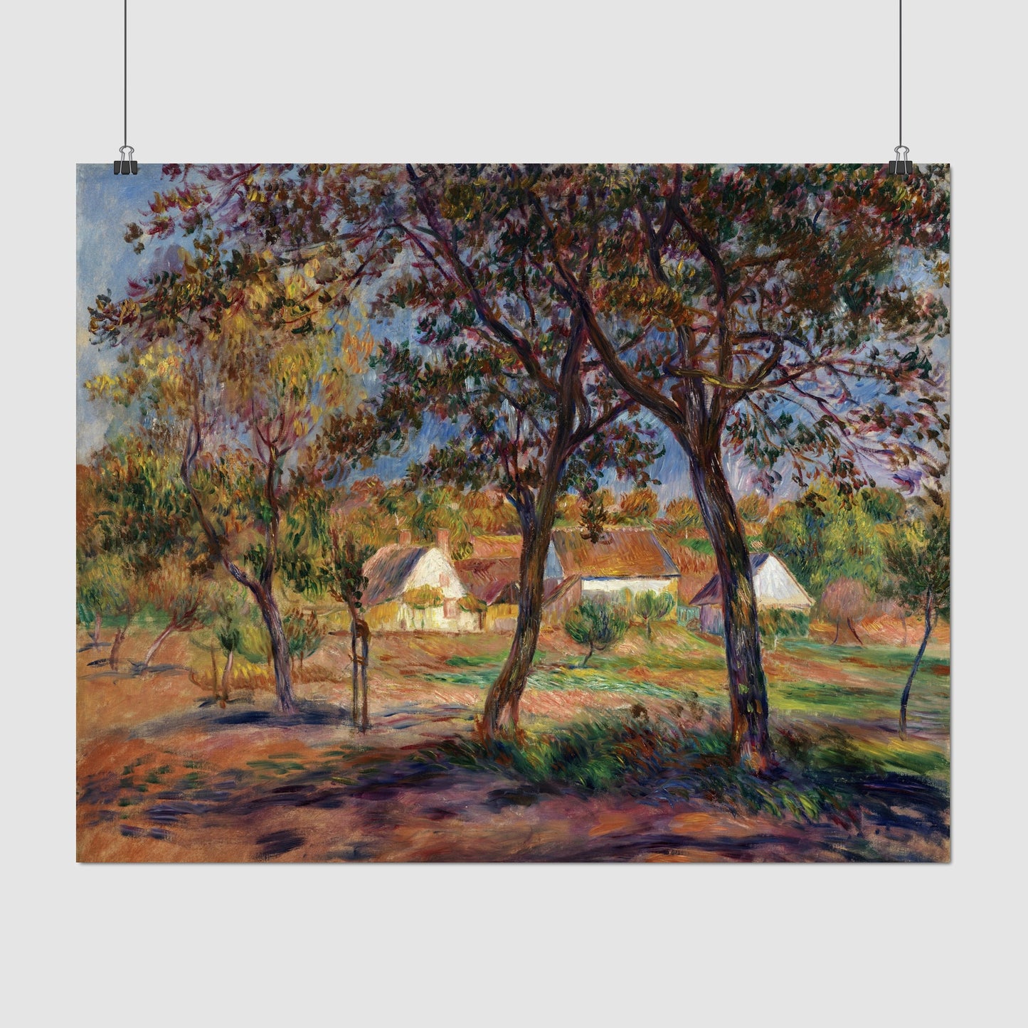 Outskirts of Pont - Aven (1888) – Pierre - Auguste Renoir - Printed Masterpieces