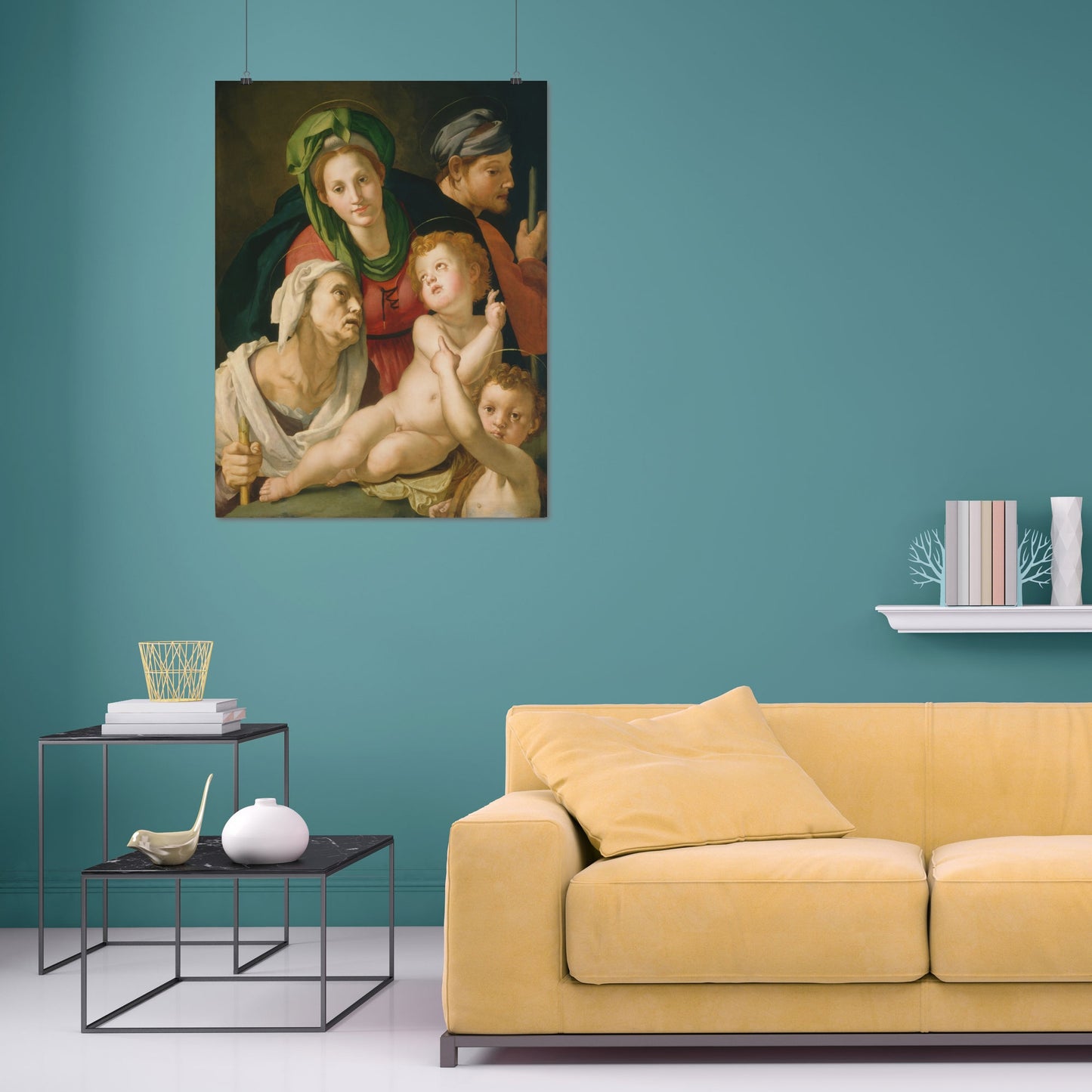 The Holy Family – Bronzino, Classic Art Reproduction