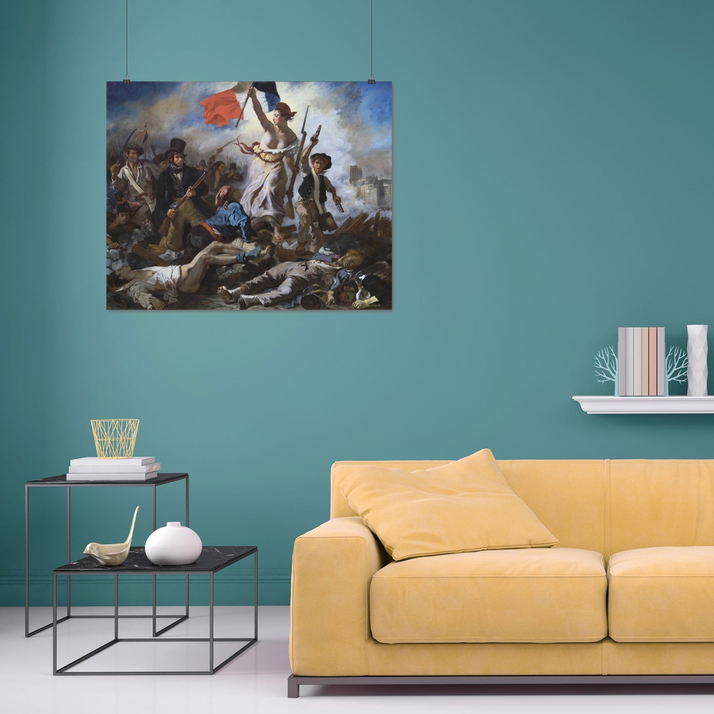 Liberty Leading the People – Eugène Delacroix, Classic Art Reproduction