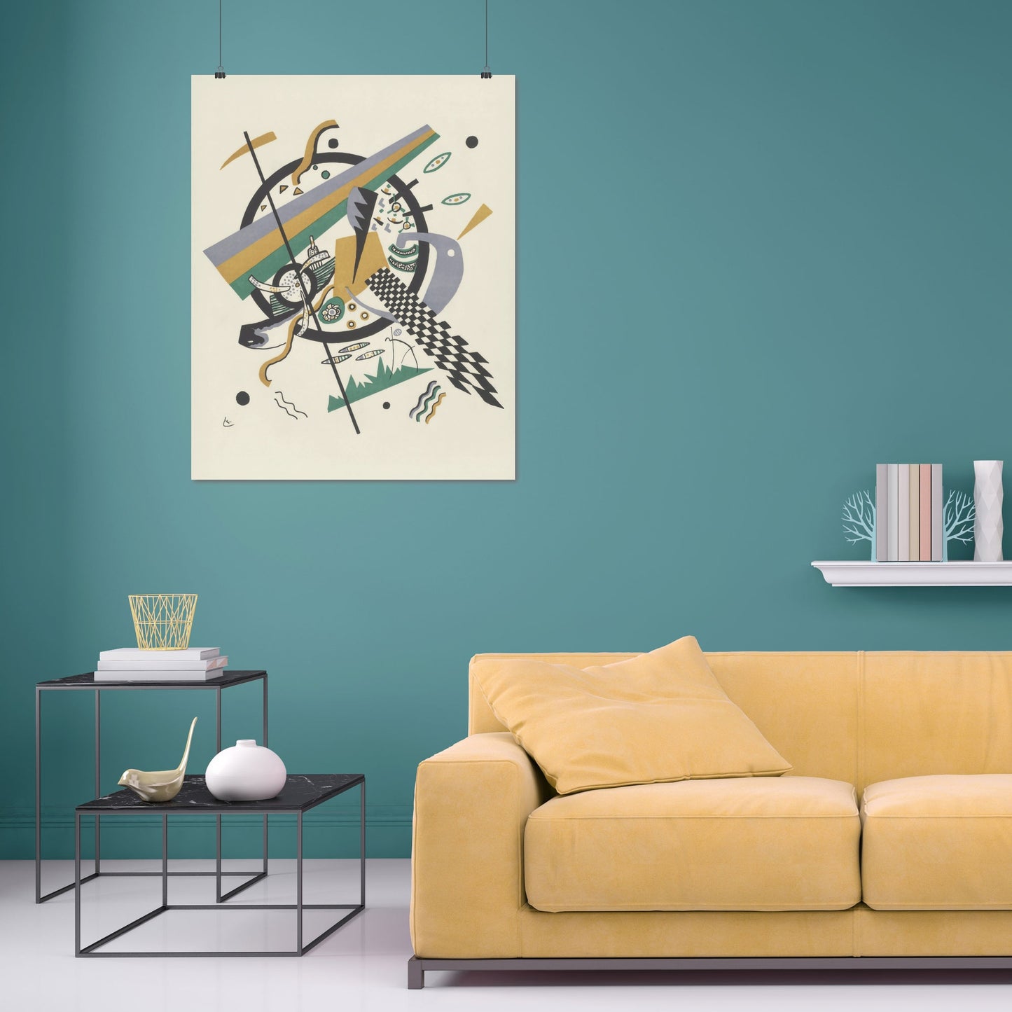 Kleine Welten IV – Wassily Kandinsky, Classic Art Reproduction