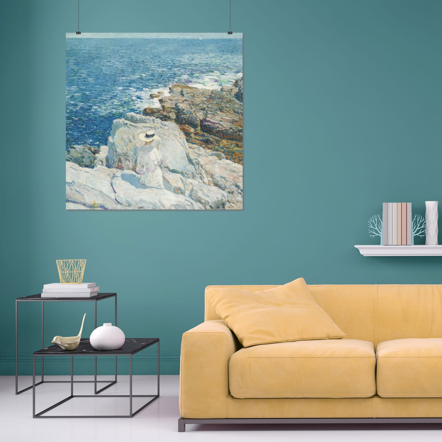 The South Ledges, Appledore – Childe Hassam, Classic Art Reproduction