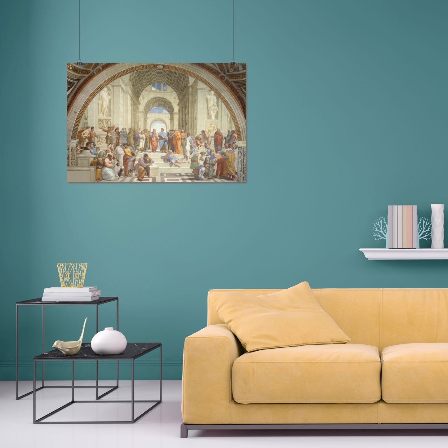 The School of Athens – Raphael Santi, Classic Art Reproduction