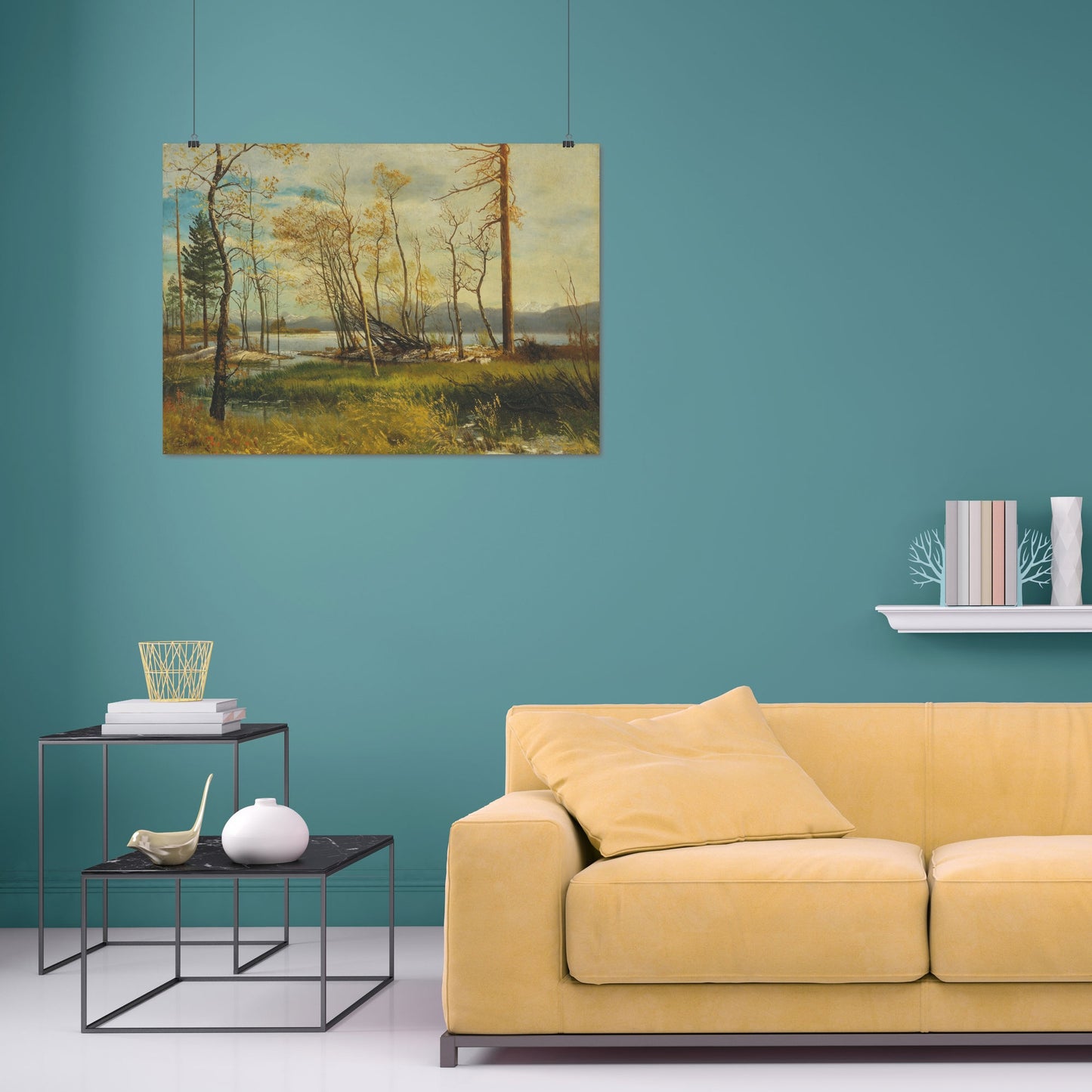 Lake Tahoe – Albert Bierstadt, Classic Art Reproduction