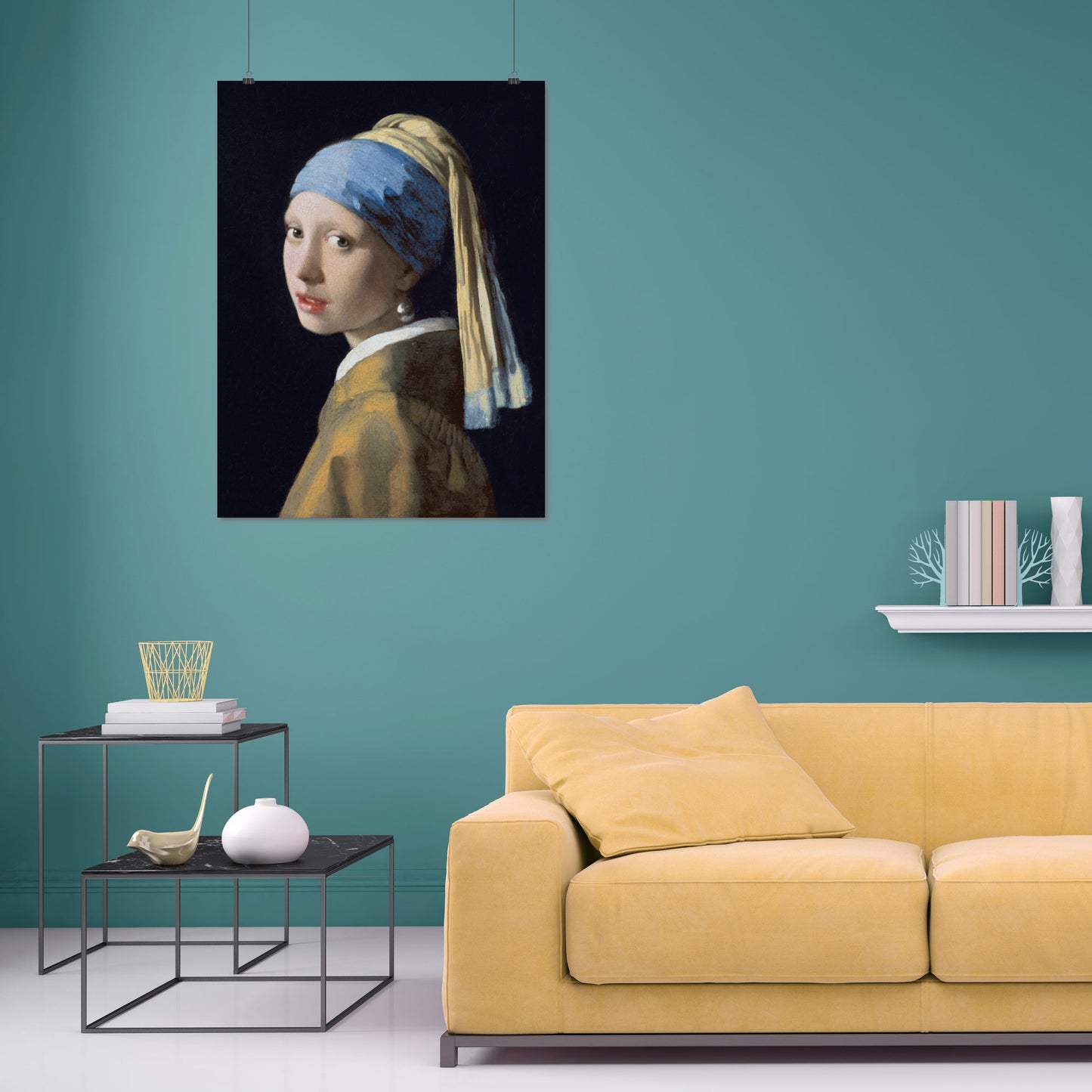 Girl with a Pearl Earring – Johannes Vermeer, Classic Art Reproduction