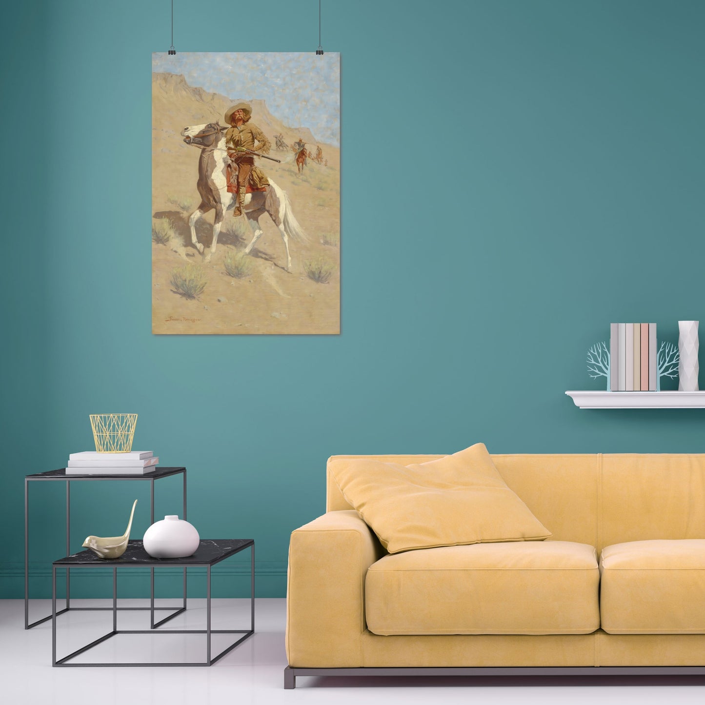 The Scout – Frederic Remington, Classic Art Reproduction