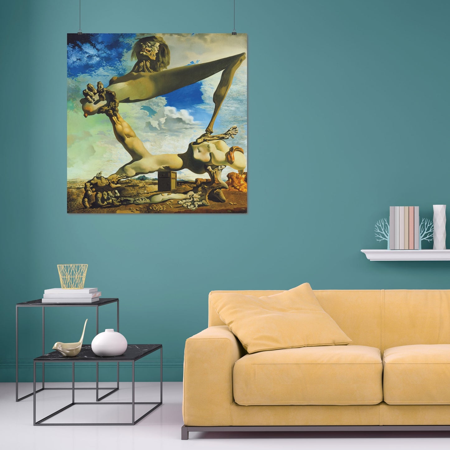 Soft Construction with Boiled Beans – Salvador Dalí, Classic Art Reproduction