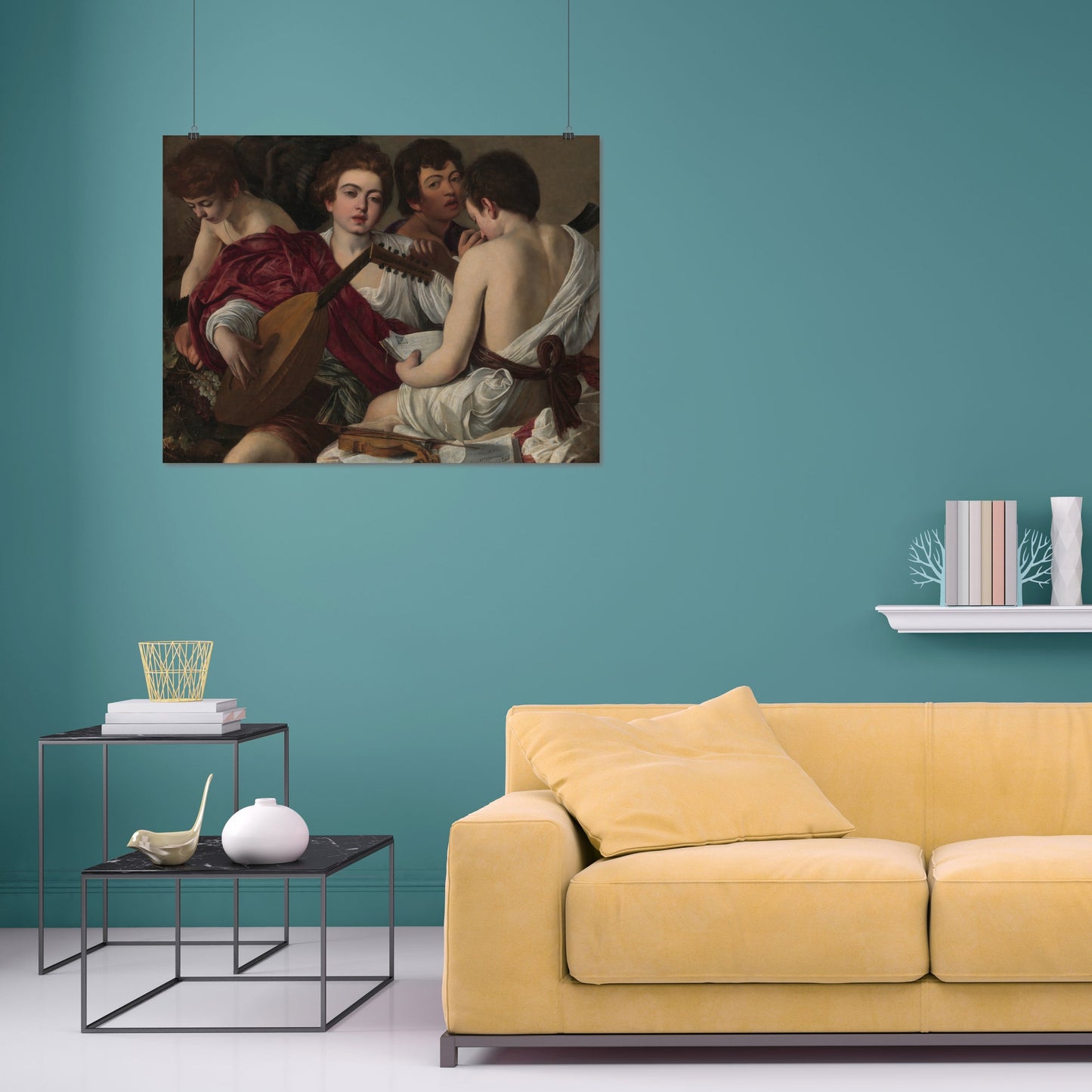 The Musicians (1595) – Caravaggio - Printed Masterpieces