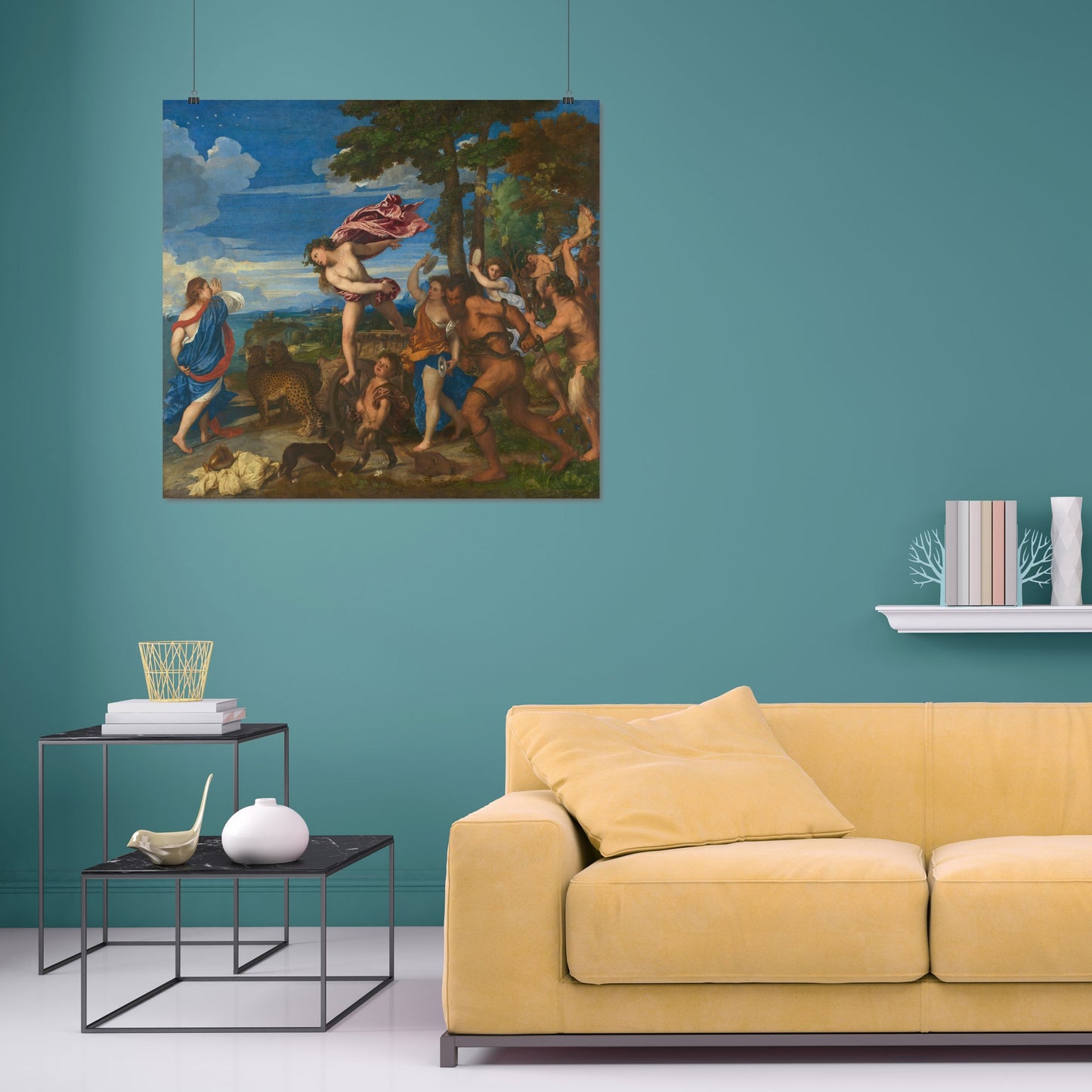 Bacchus and Ariadne – Titian, Classic Art Reproduction
