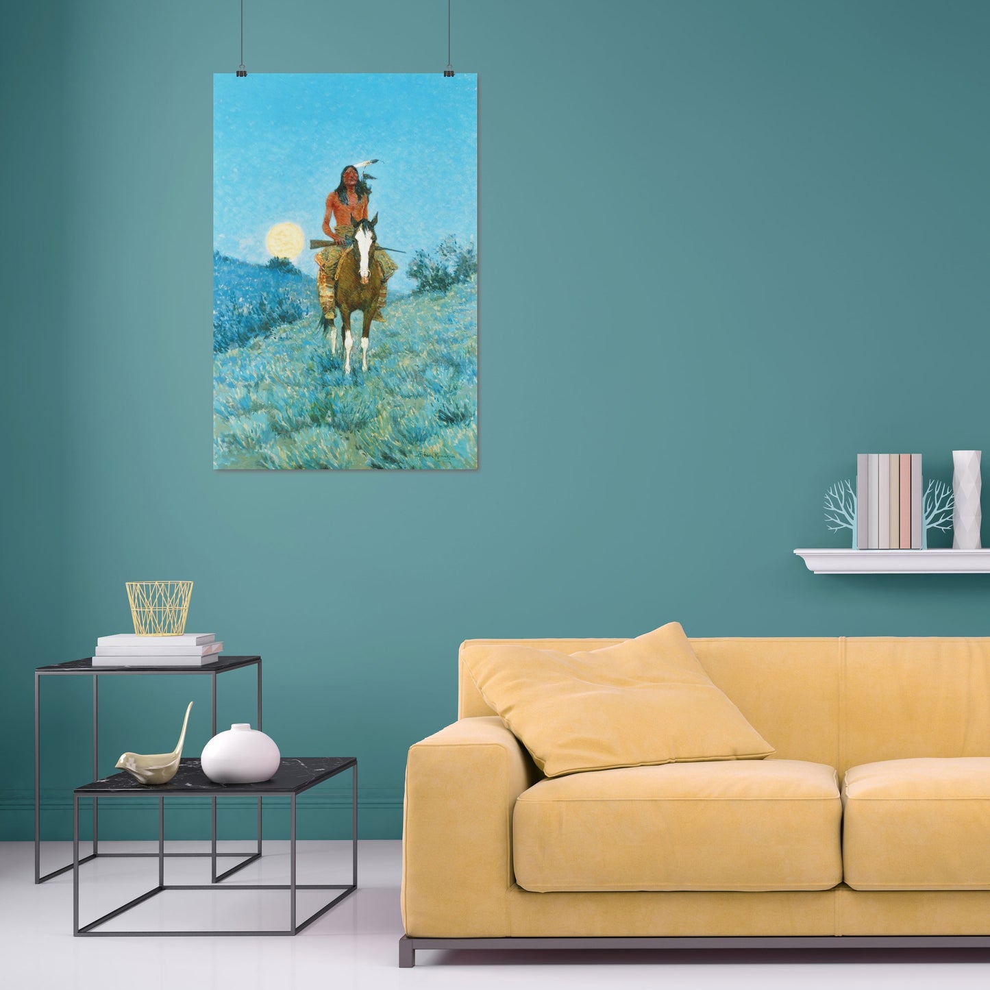 The Outlier – Frederic Remington, Classic Art Reproduction