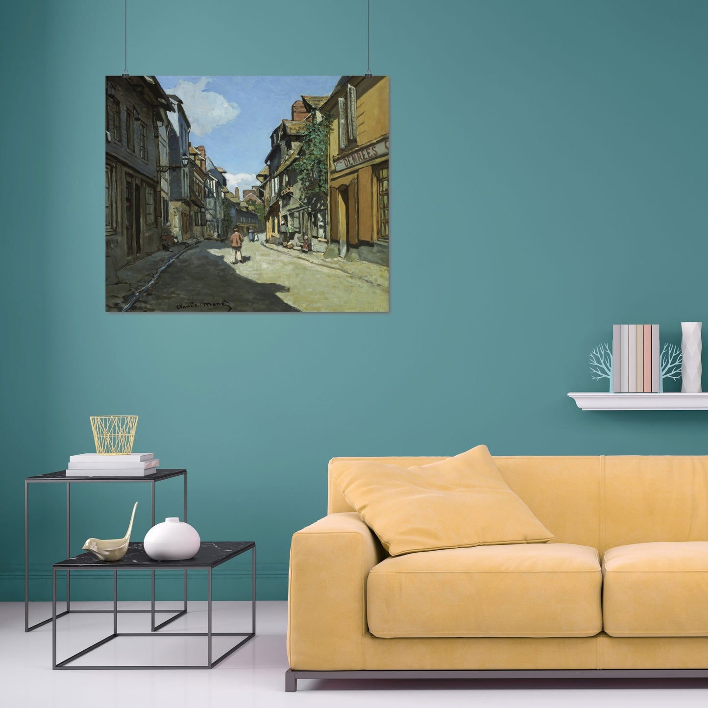 Rue de la Bavole (1864) – Claude Monet - Printed Masterpieces
