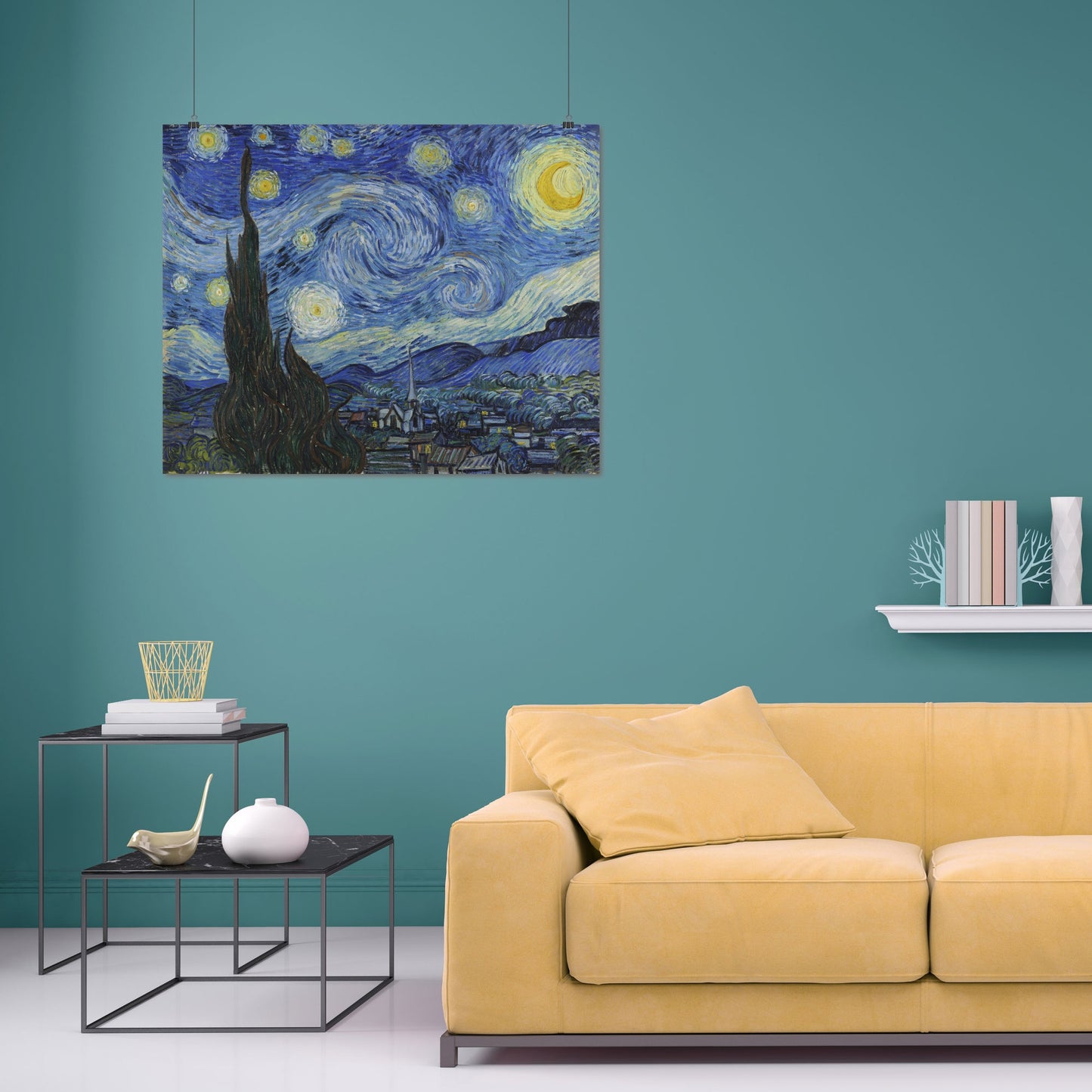 Starry Night (1888) – Vincent van Gogh - Printed Masterpieces