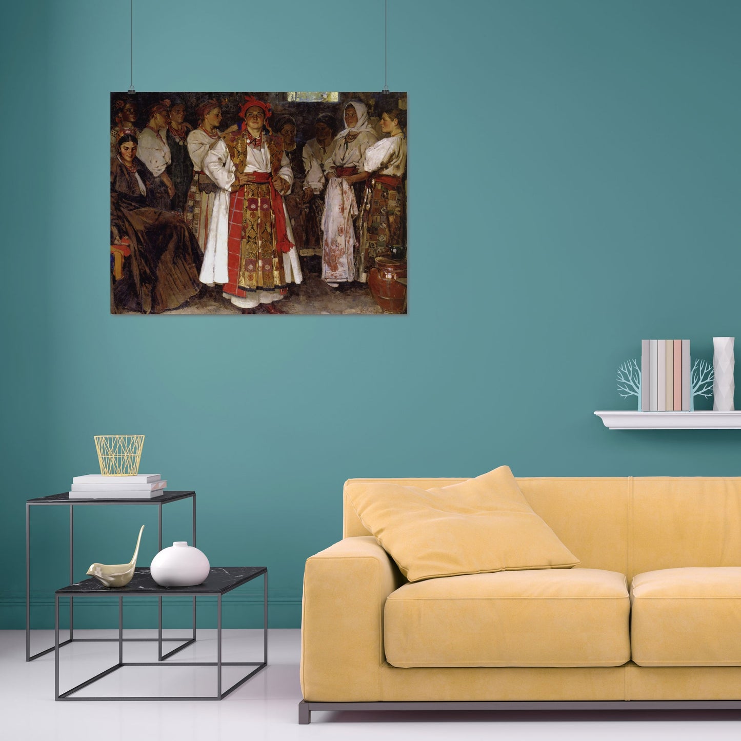 The Bride – Fedir Krychevsky, Classic Art Reproduction