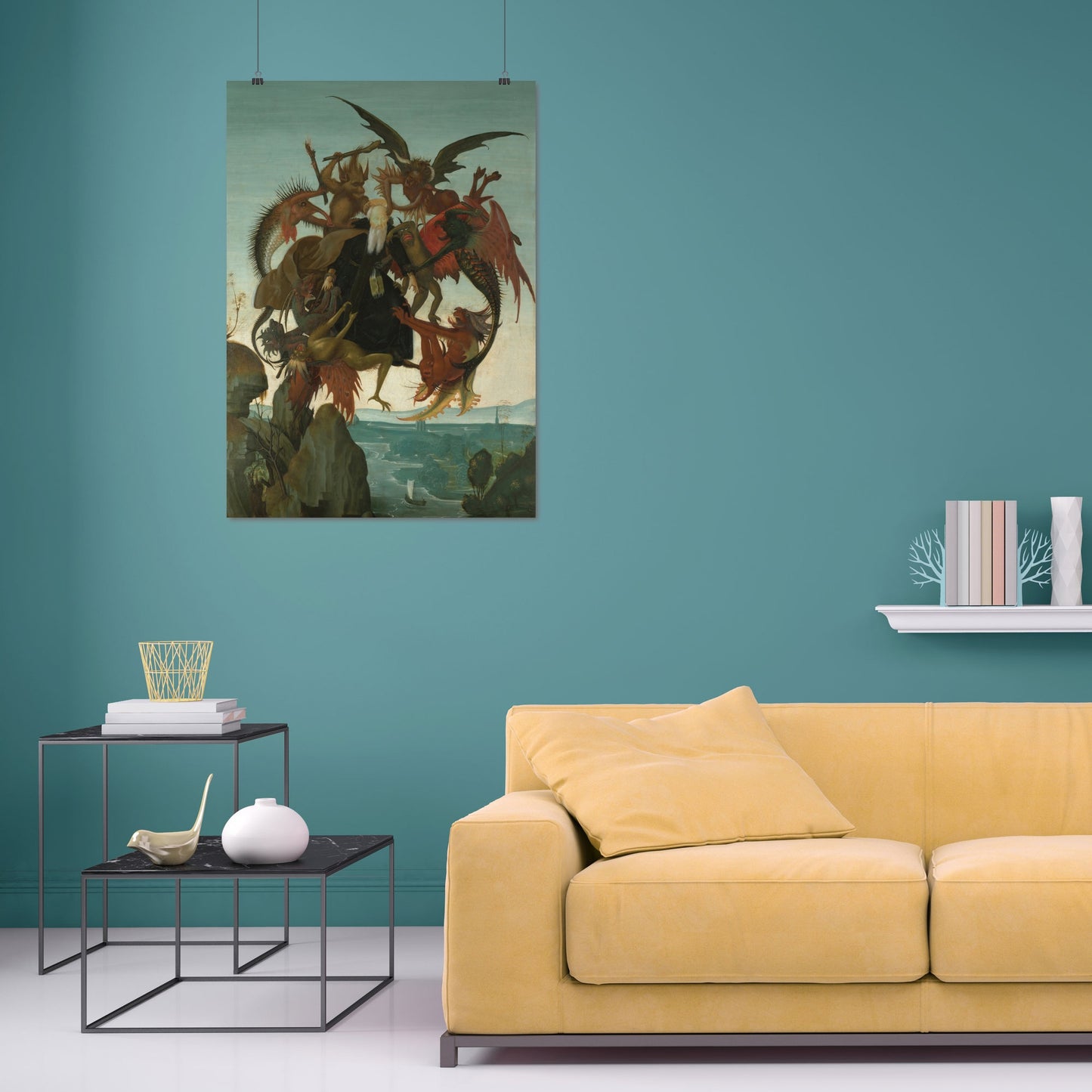 Torment of Saint Anthony – Michelangelo Buonarroti, Classic Art Reproduction