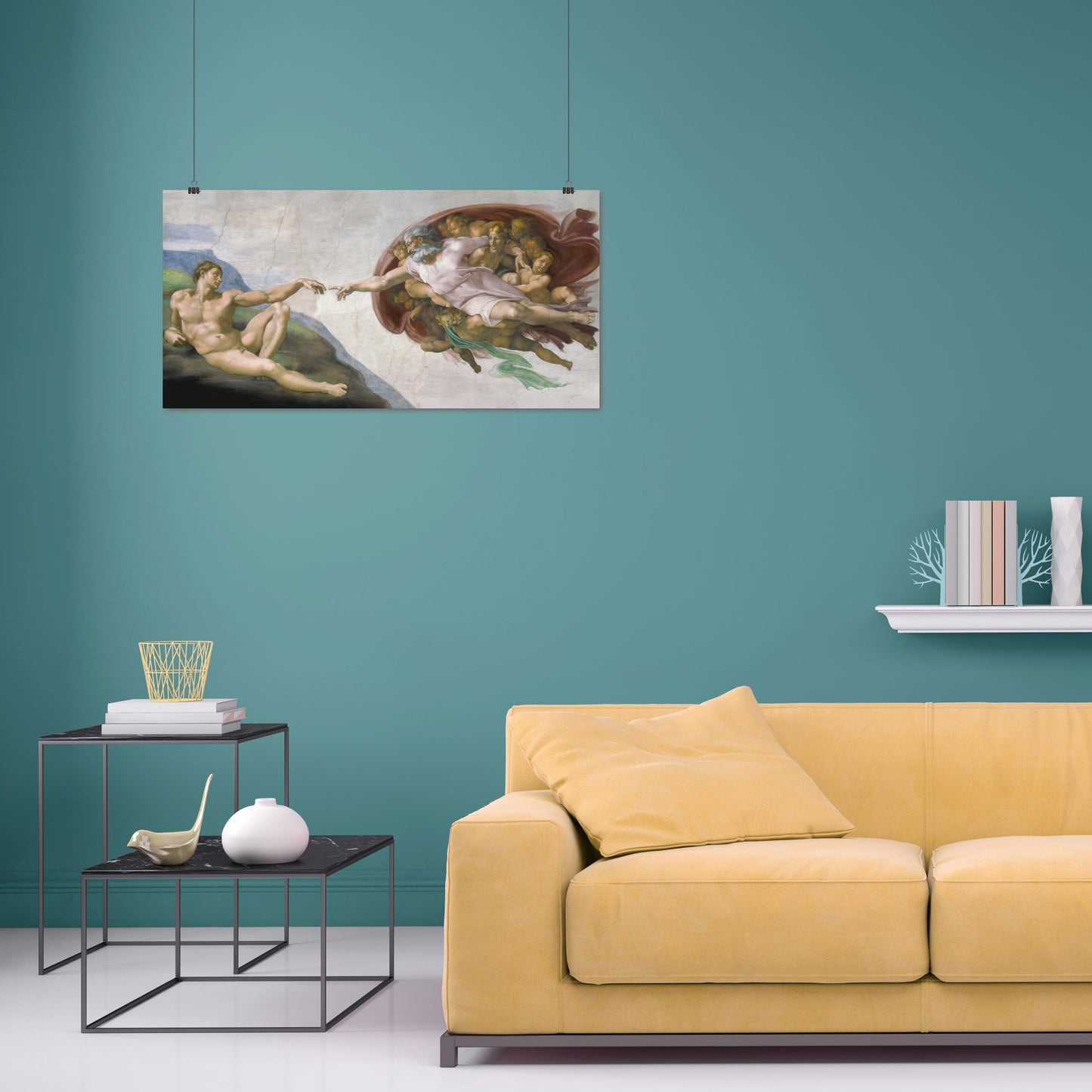 The Creation of Adam – Michelangelo Buonarroti, Classic Art Reproduction