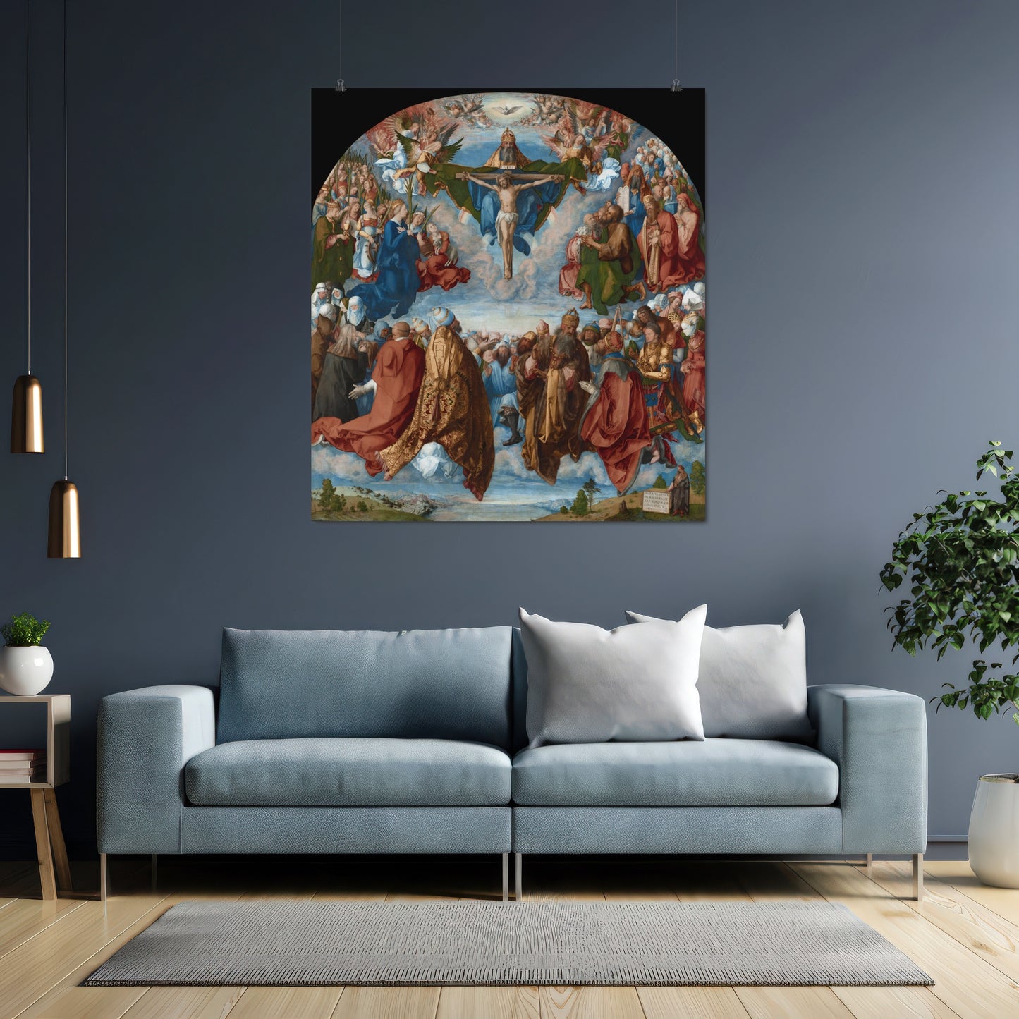 Adoration of the Trinity – Albrecht Dürer, Classic Art Reproduction