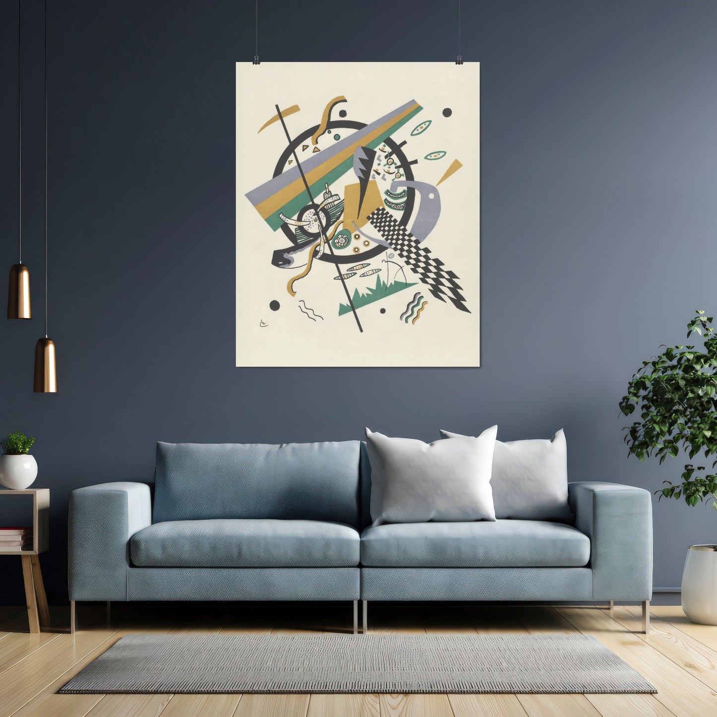 Kleine Welten IV – Wassily Kandinsky, Classic Art Reproduction
