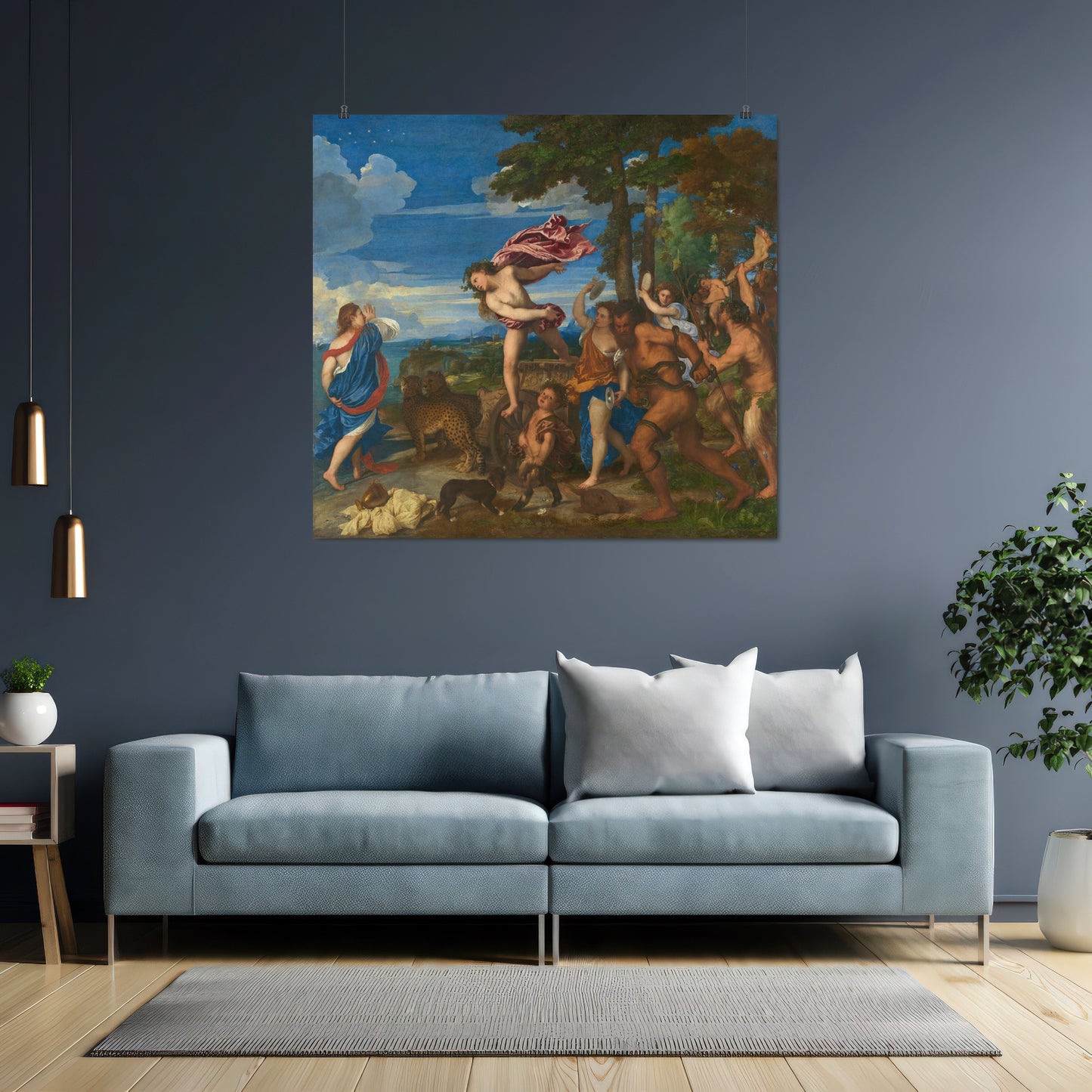 Bacchus and Ariadne – Titian, Classic Art Reproduction