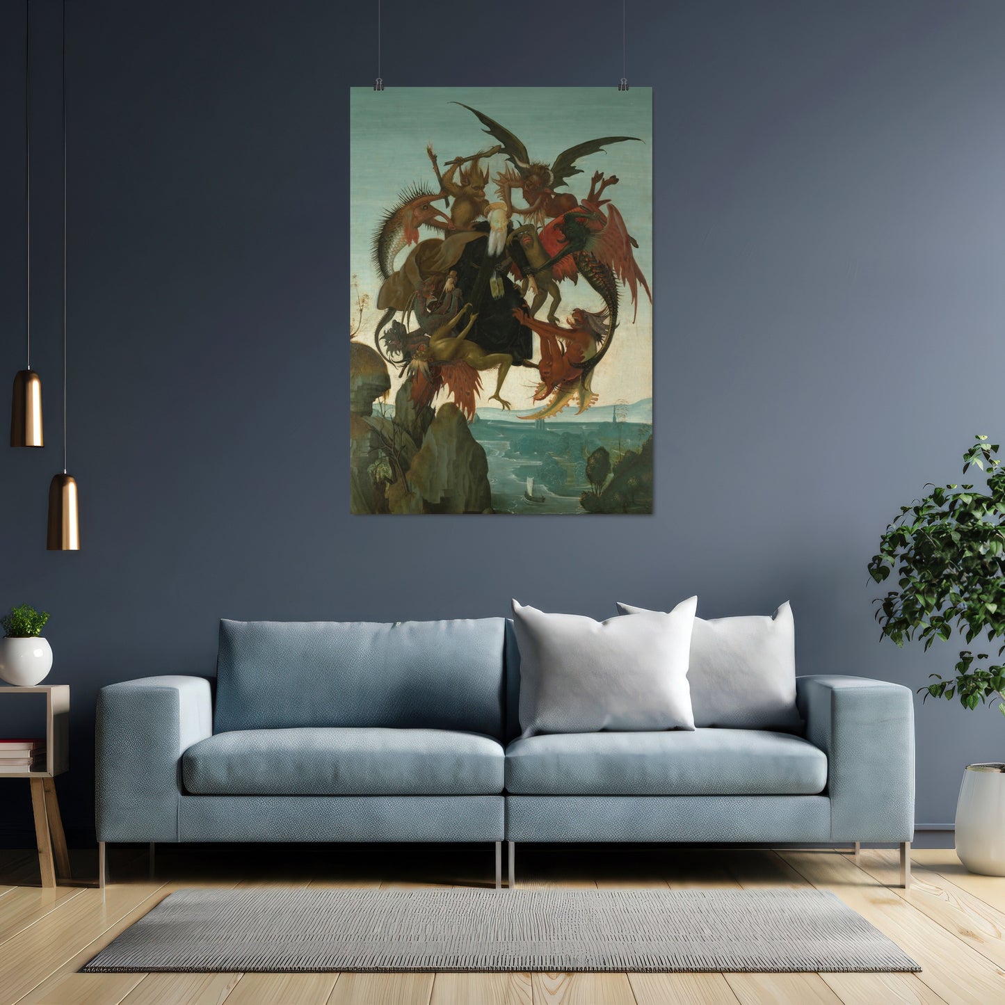 Torment of Saint Anthony – Michelangelo Buonarroti, Classic Art Reproduction