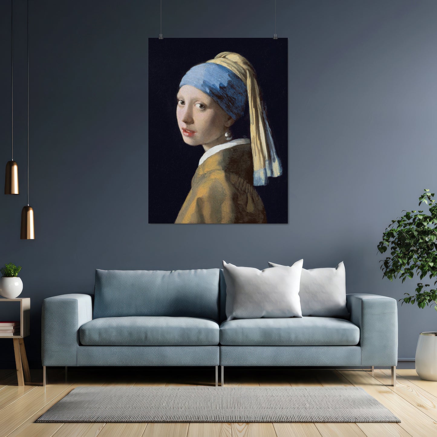 Girl with a Pearl Earring – Johannes Vermeer, Classic Art Reproduction