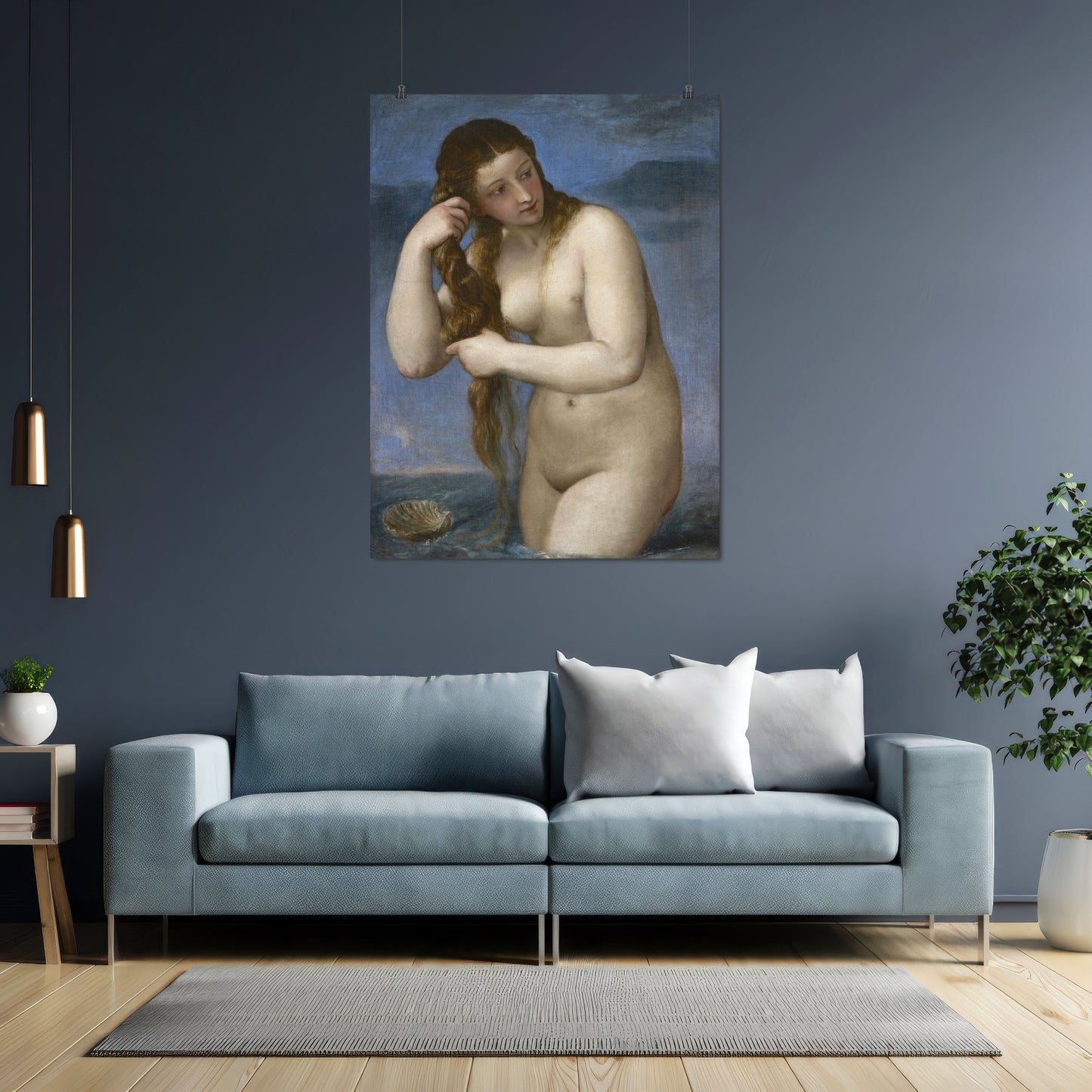 Venus Rising from the Sea – Titian, Classic Art Reproduction
