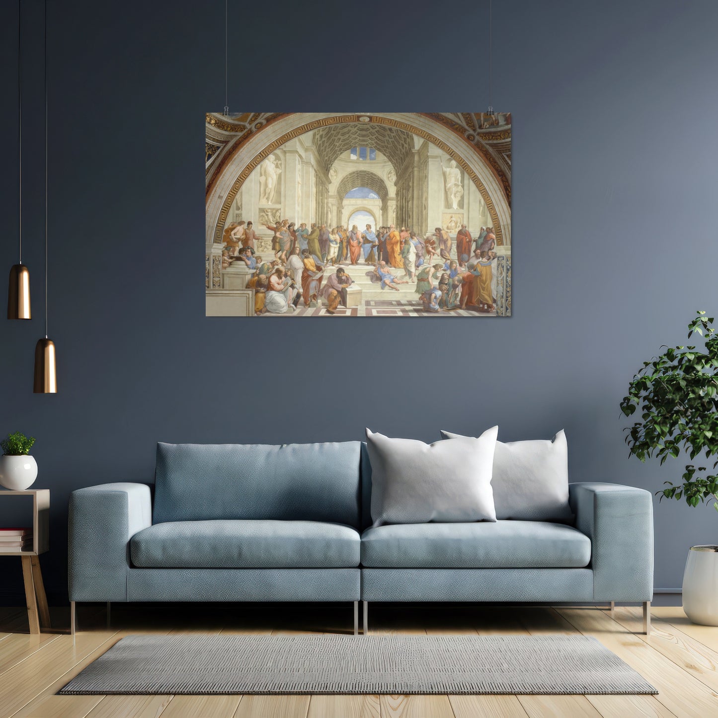 The School of Athens – Raphael Santi, Classic Art Reproduction
