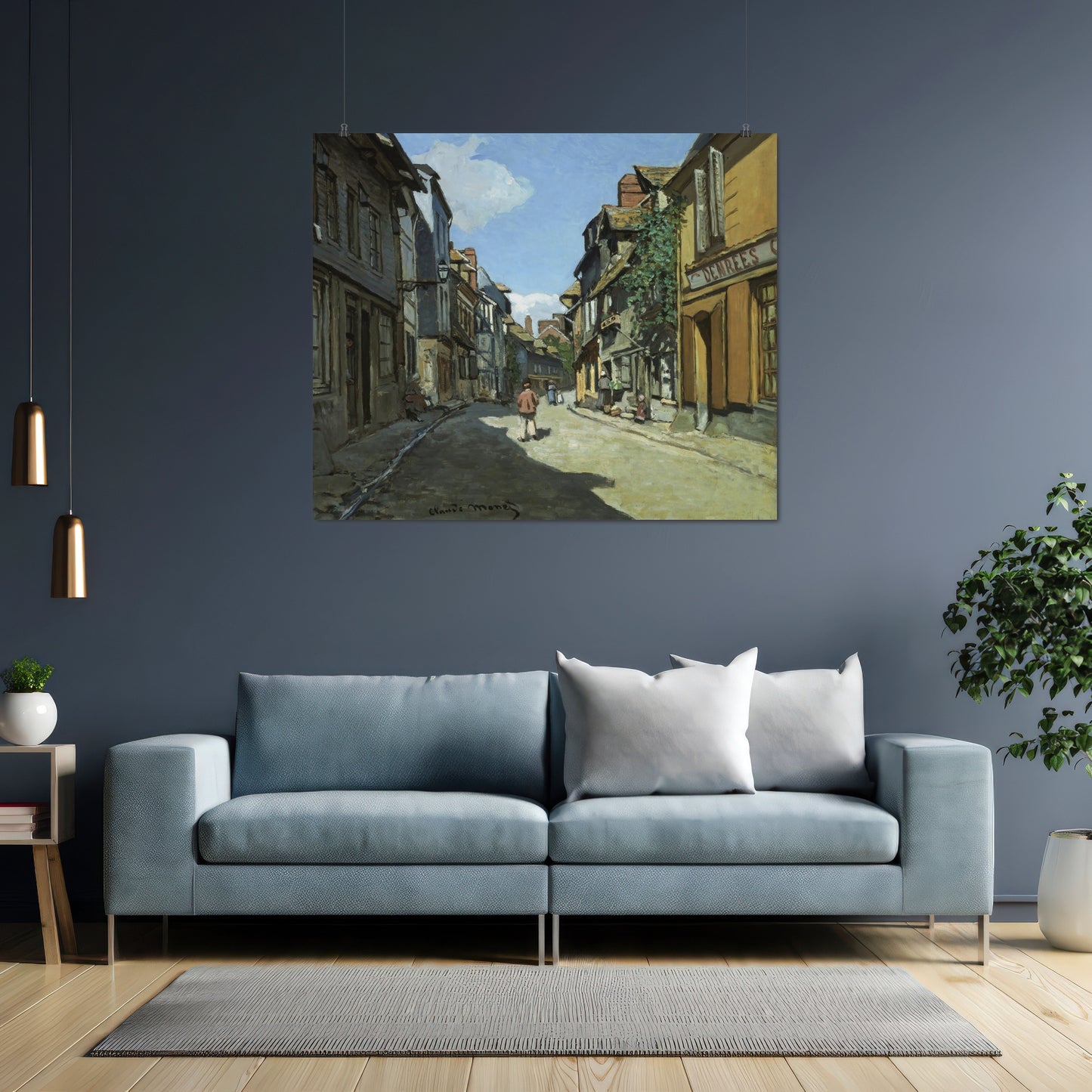 Rue de la Bavole (1864) – Claude Monet - Printed Masterpieces