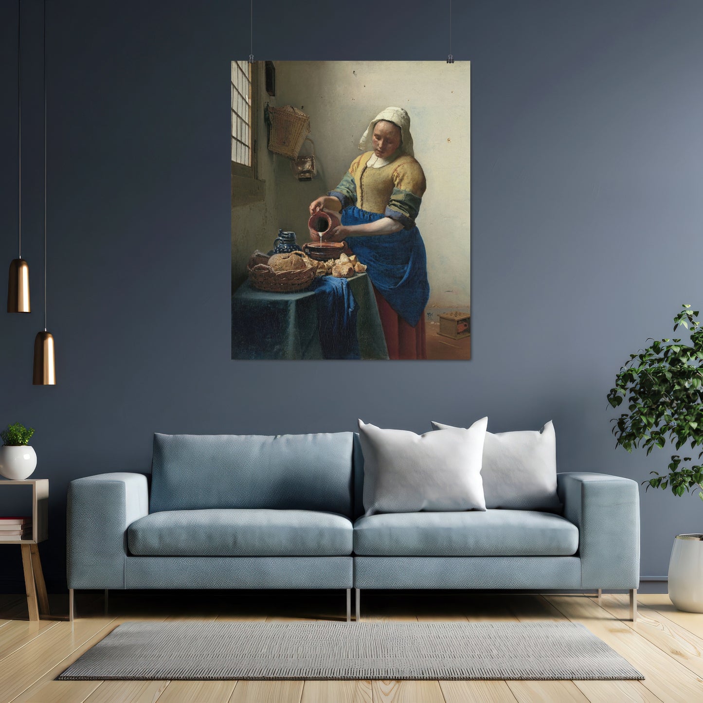 The Milkmaid (1660) – Johannes Vermeer - Printed Masterpieces