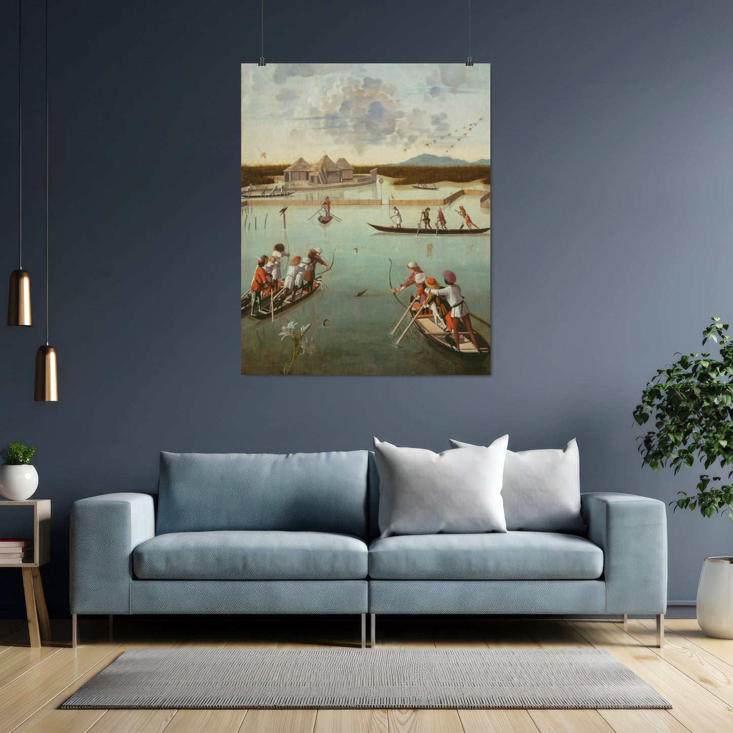 Hunting on the Lagoon (1490–1495) – Vittore Carpaccio - Printed Masterpieces