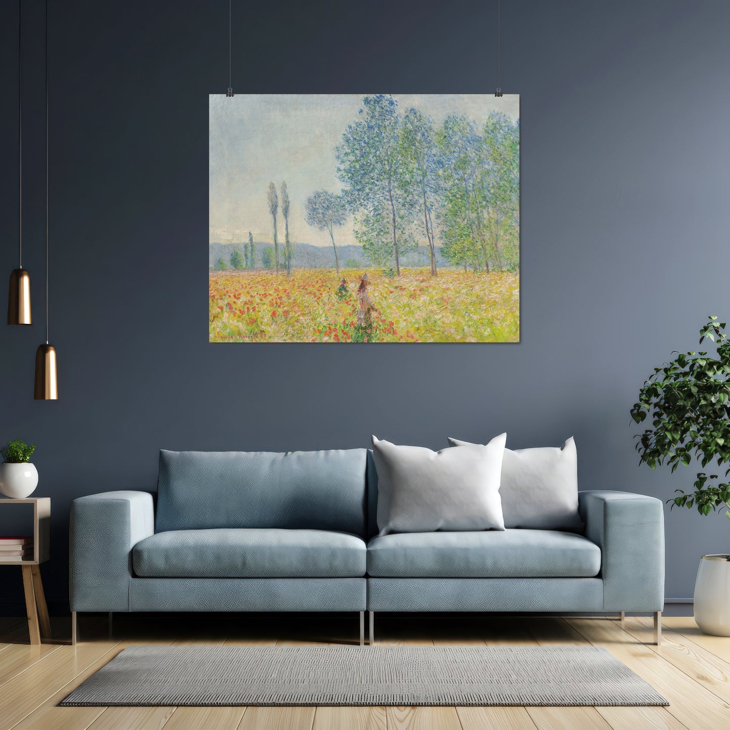 Under the Poplars (1887) – Claude Monet - Printed Masterpieces