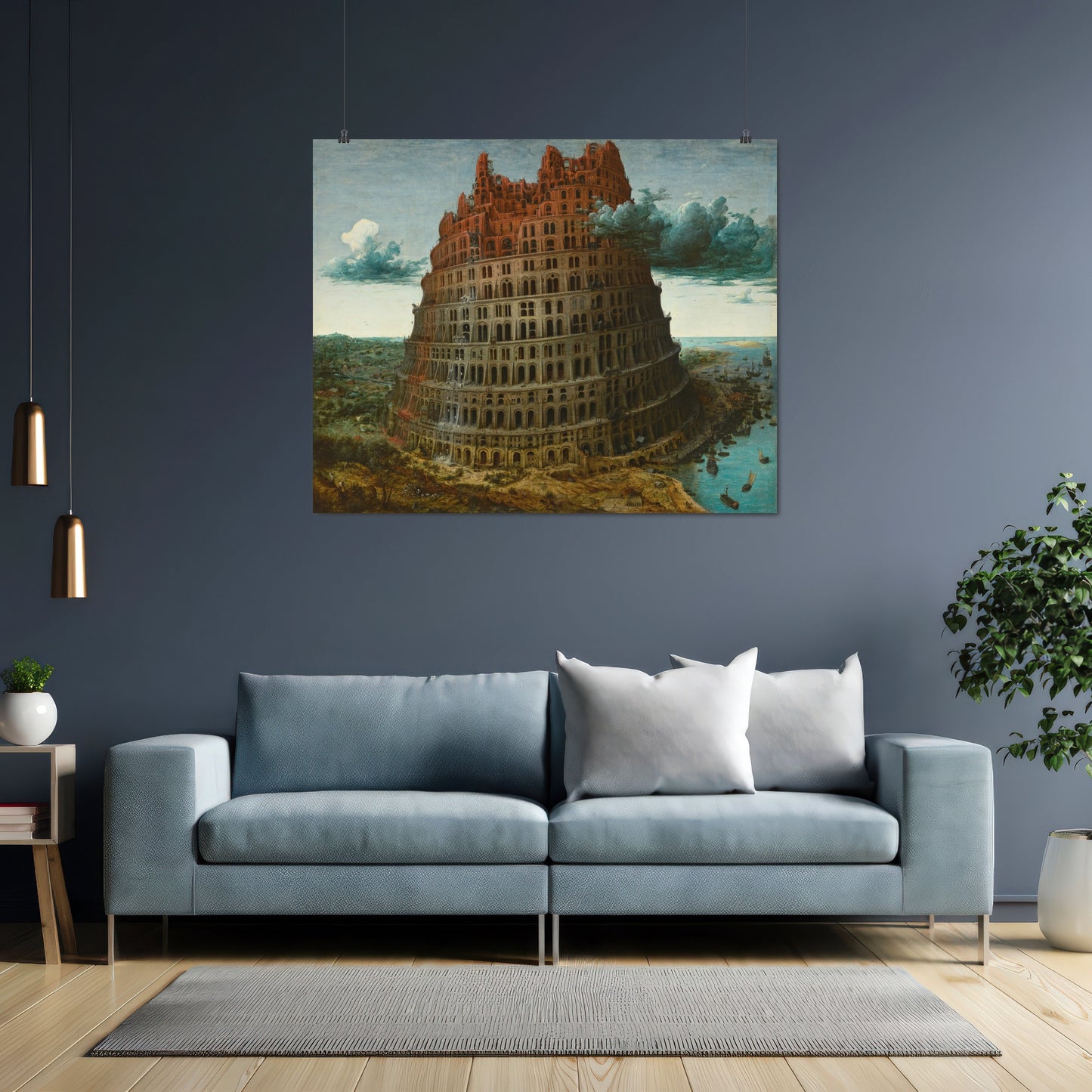 The Tower of Babel – Pieter Bruegel the Elder, Classic Art Reproduction