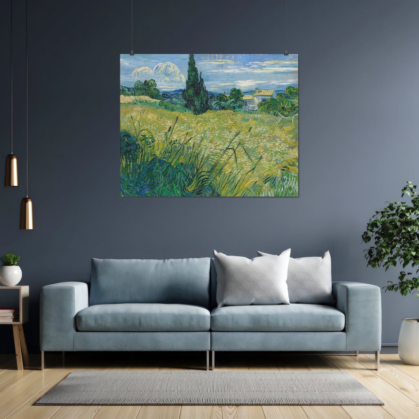 Green Field – Vincent van Gogh, Classic Art Reproduction