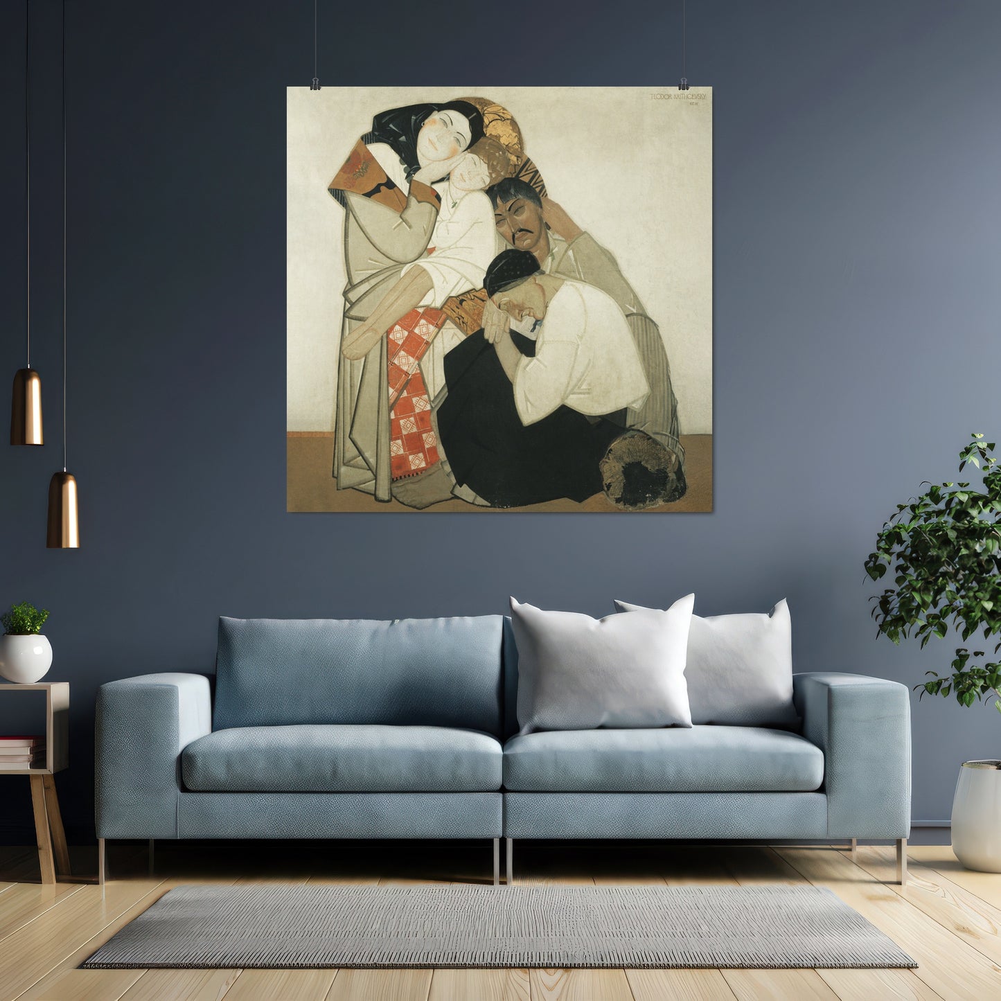 Family (1925–1929) – Fedir Krychevsky - Printed Masterpieces