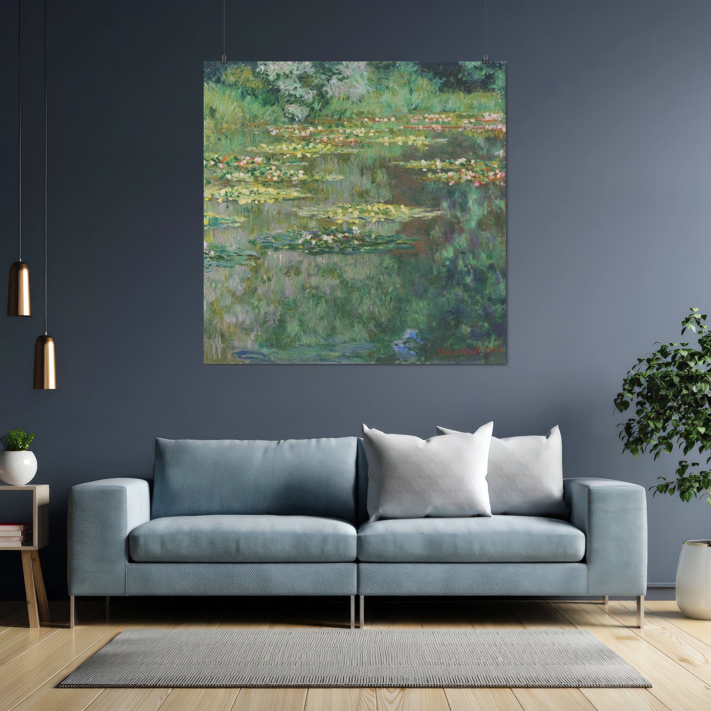 Le Bassin des Nympheas (1904) – Claude Monet - Printed Masterpieces