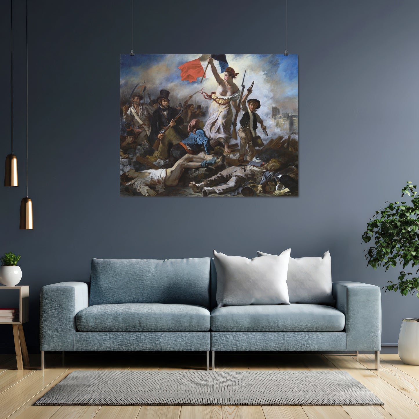 Liberty Leading the People – Eugène Delacroix, Classic Art Reproduction