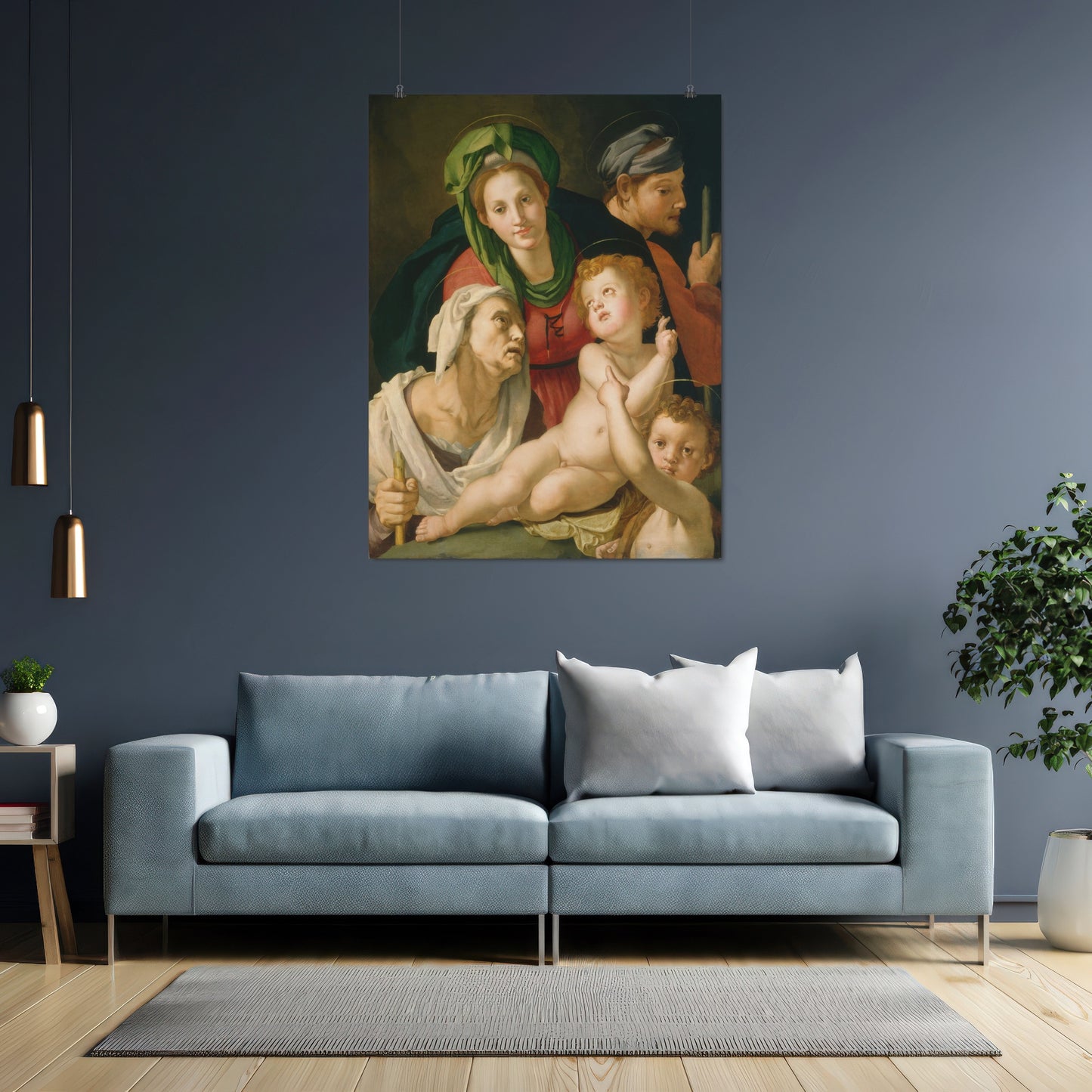 The Holy Family – Bronzino, Classic Art Reproduction